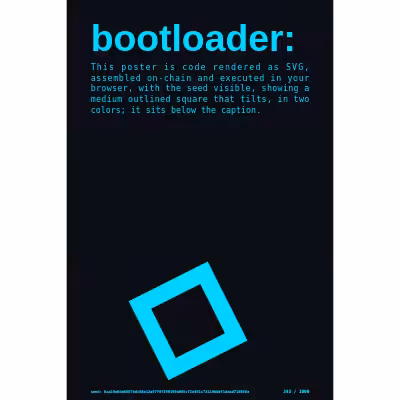 bootloader: selfie #343