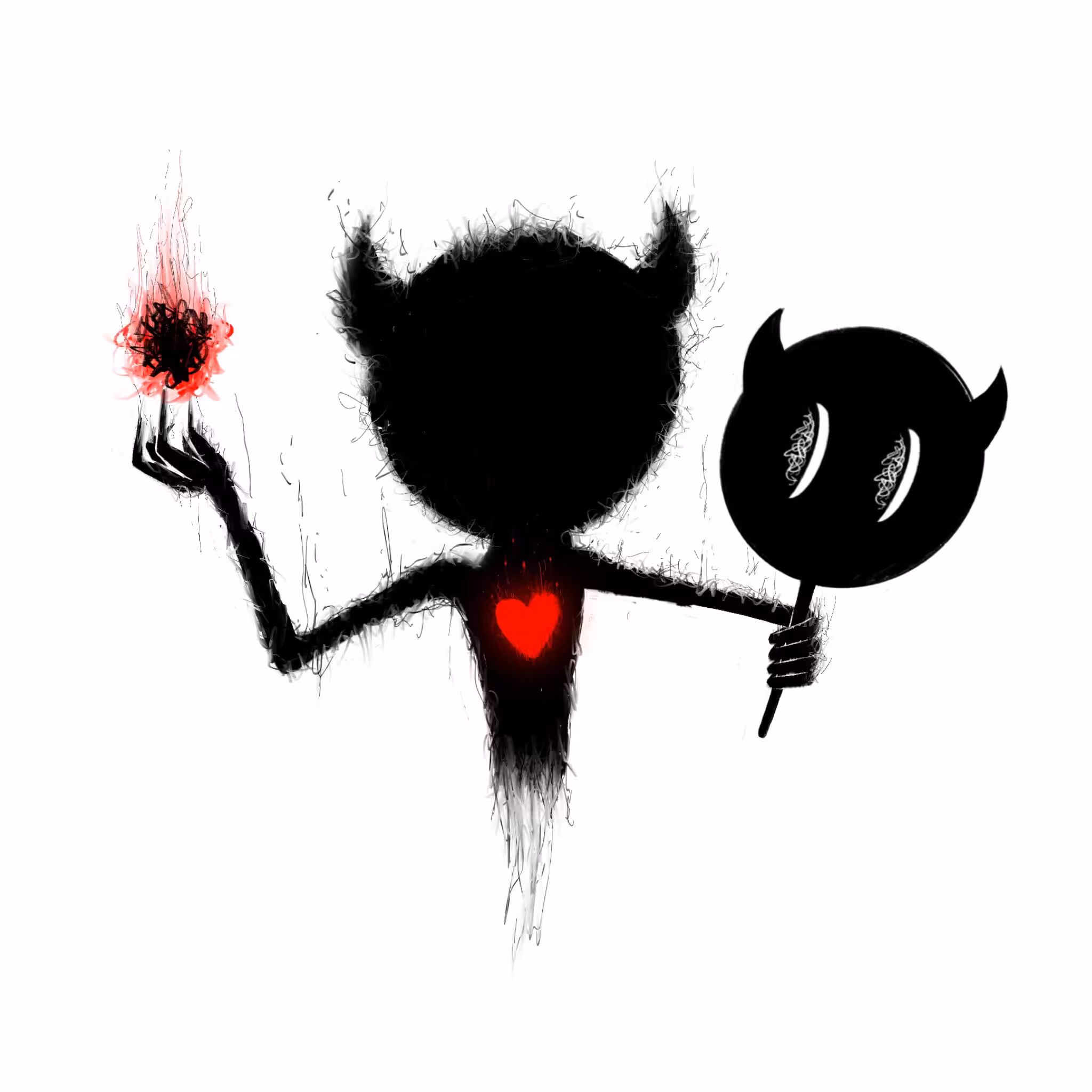 hidden beneath the mask