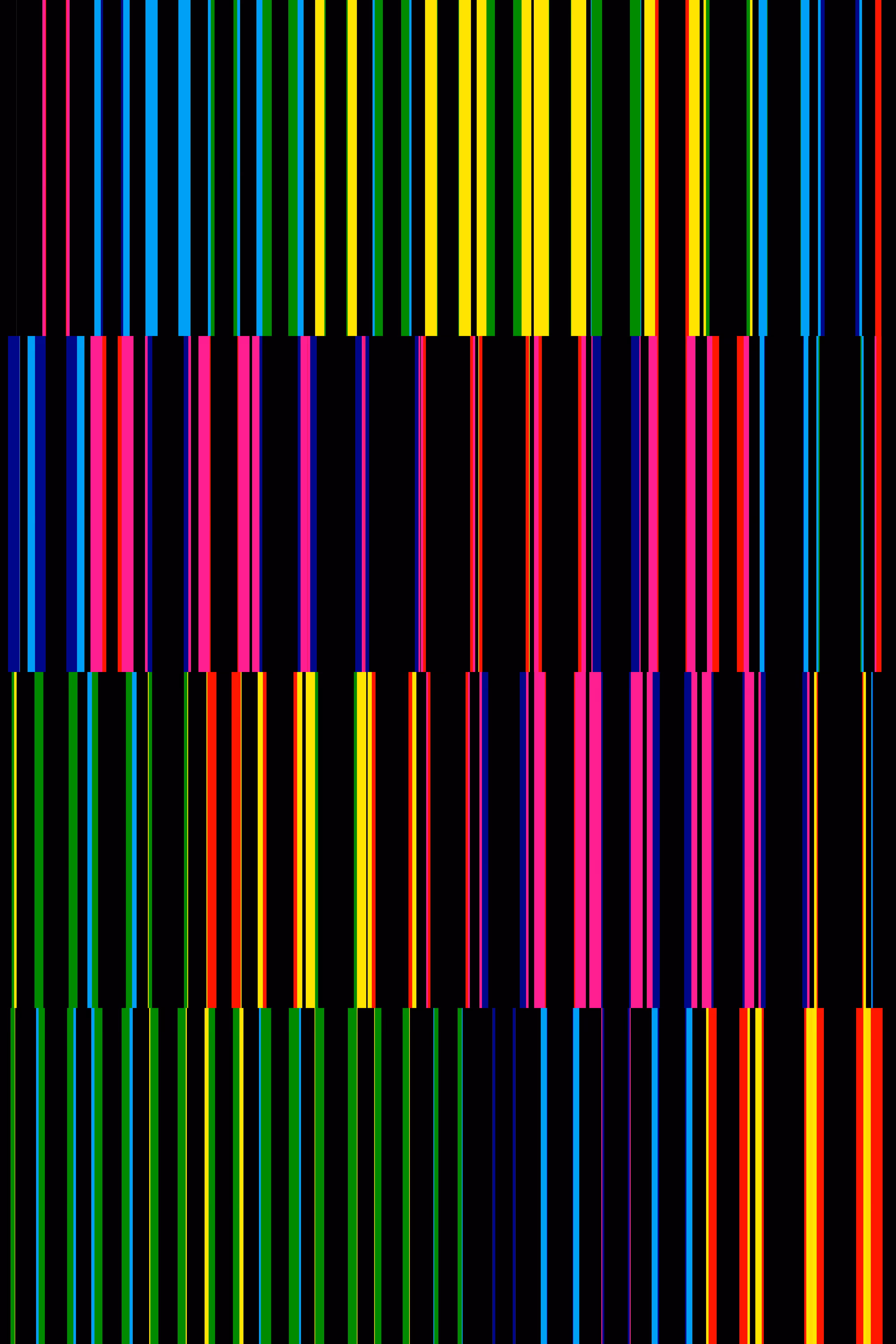 Three lines. Three Colours #23