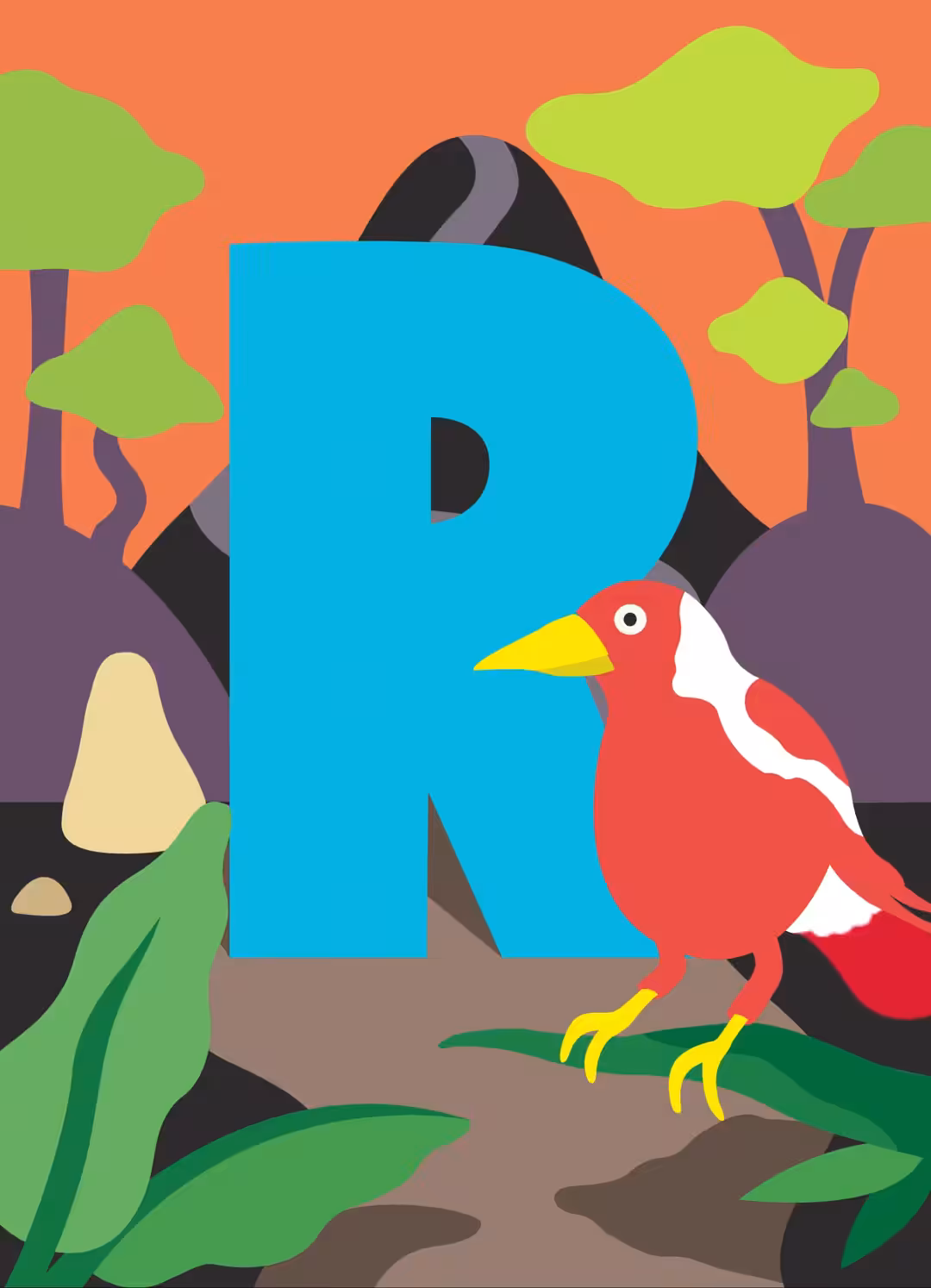 R - Animated Alphabet