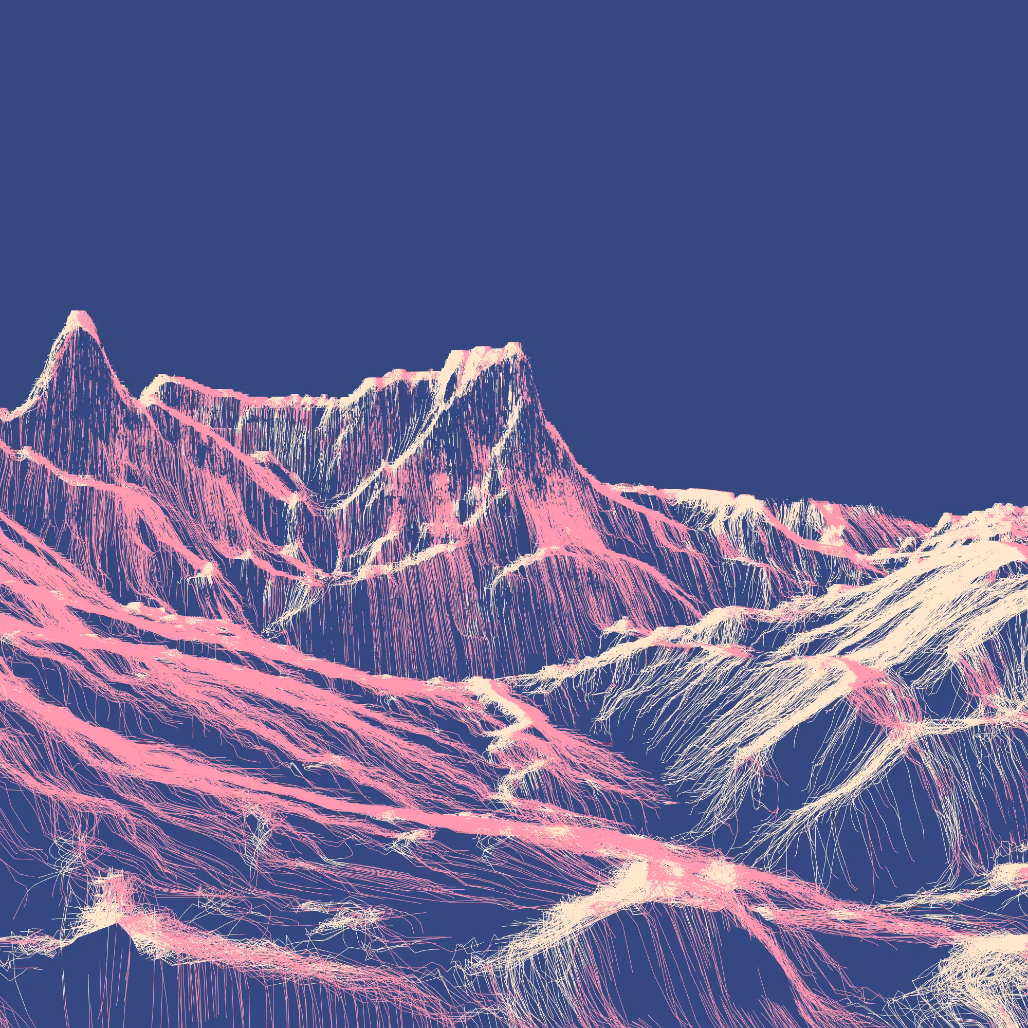 Ridge Scribbles #7
