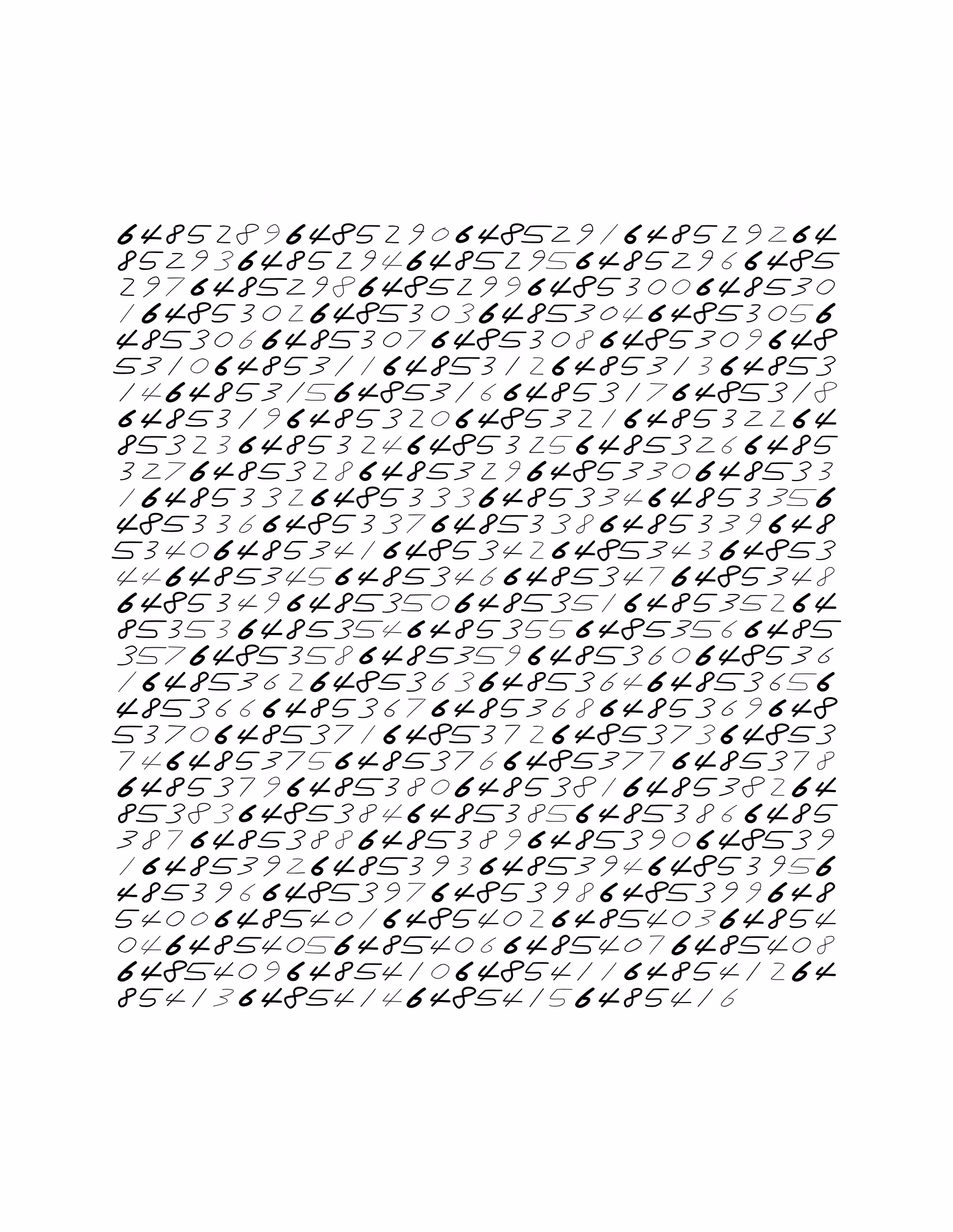 Endless (5,607,250 to Infinity) #3020