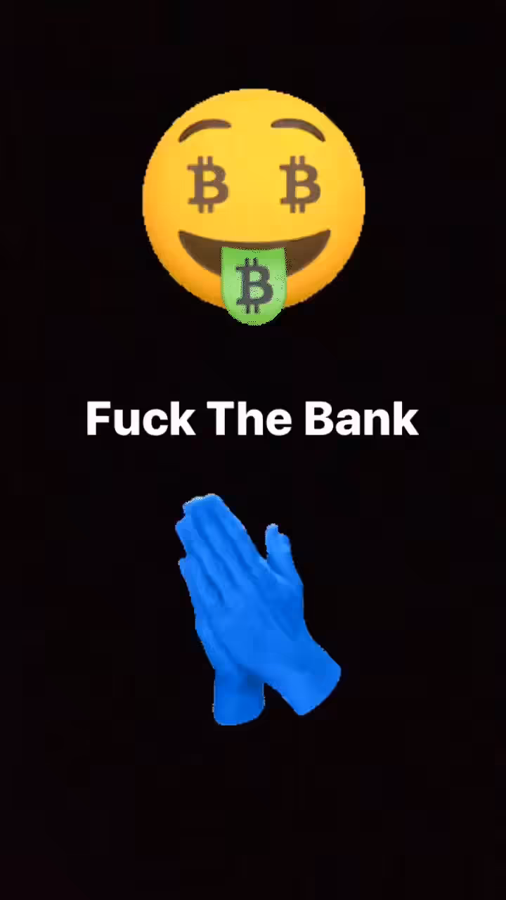 FUCK THE BANK #1
