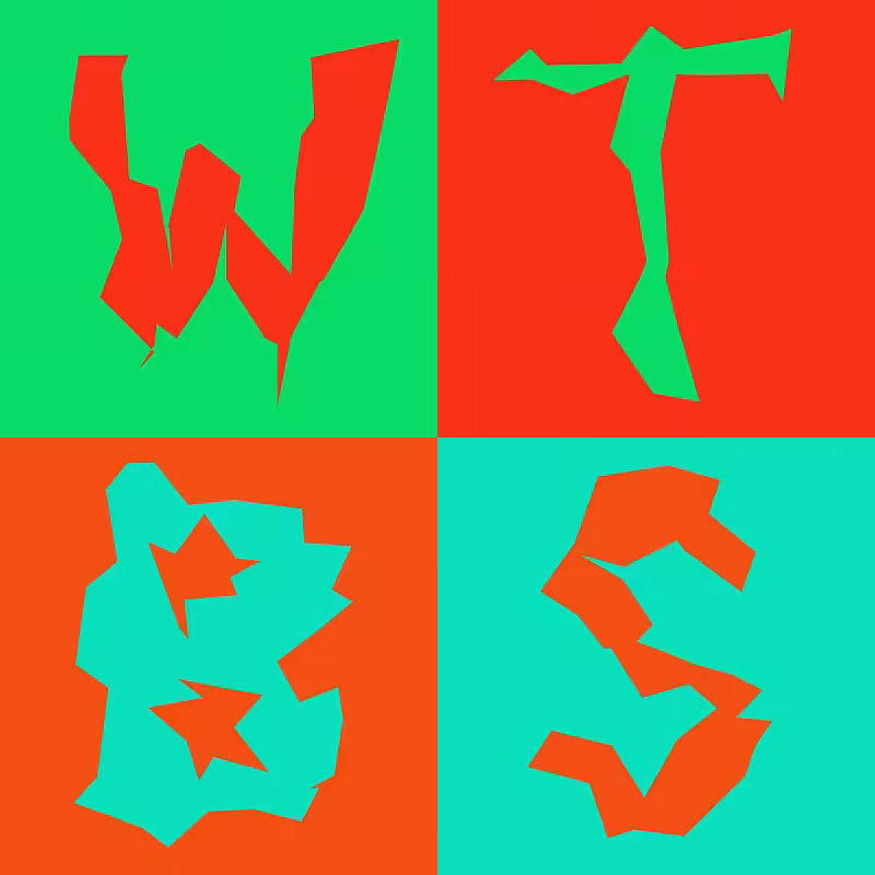 Waiting To Be Signed Logo with Wobbles #111