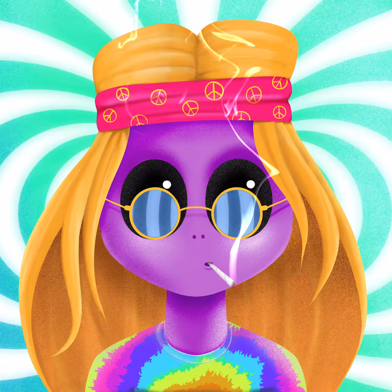 Hippie Alien #001