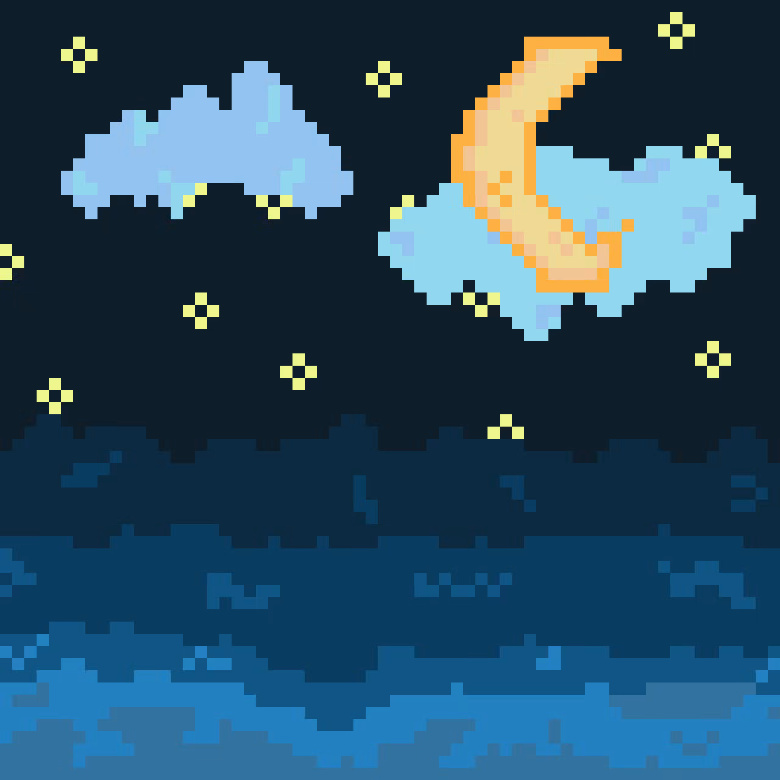 sparkling night