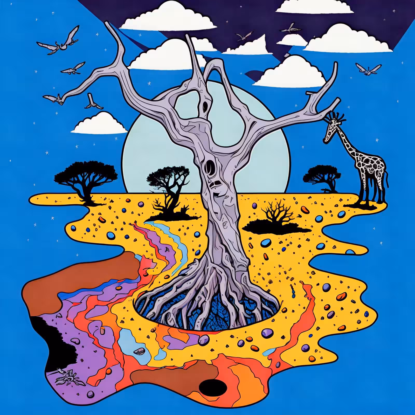 The Giraffe Variations 03