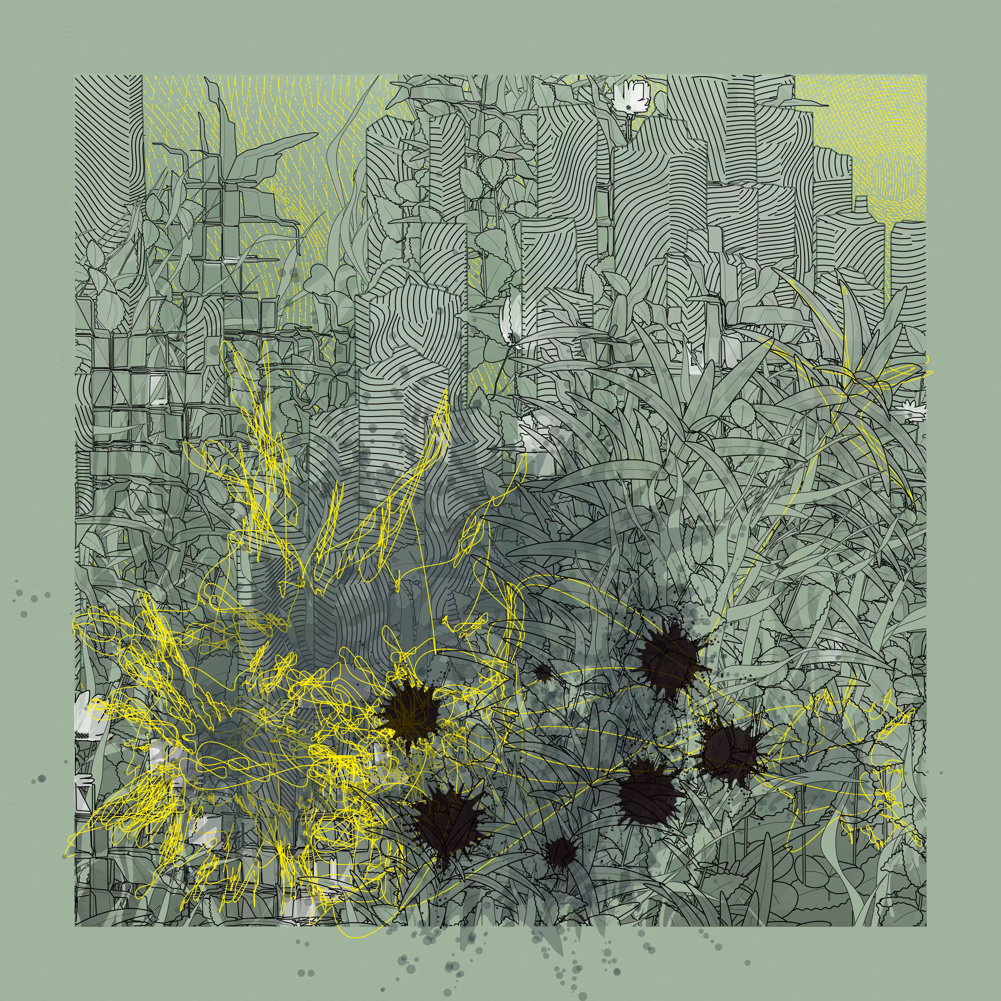 Landscape with Carbon Capture #10950