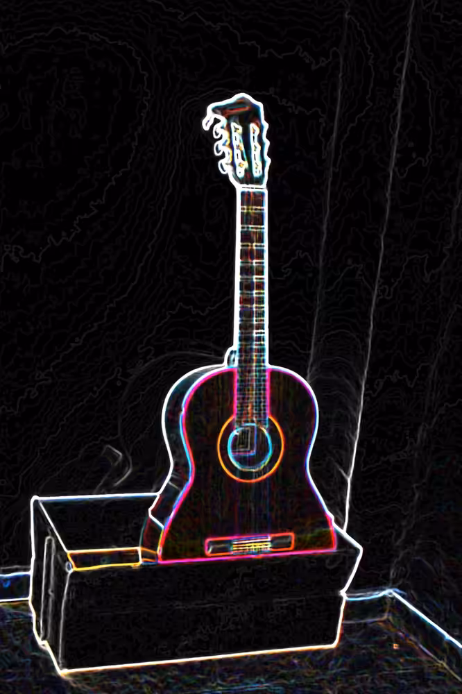 The acoustic guitar