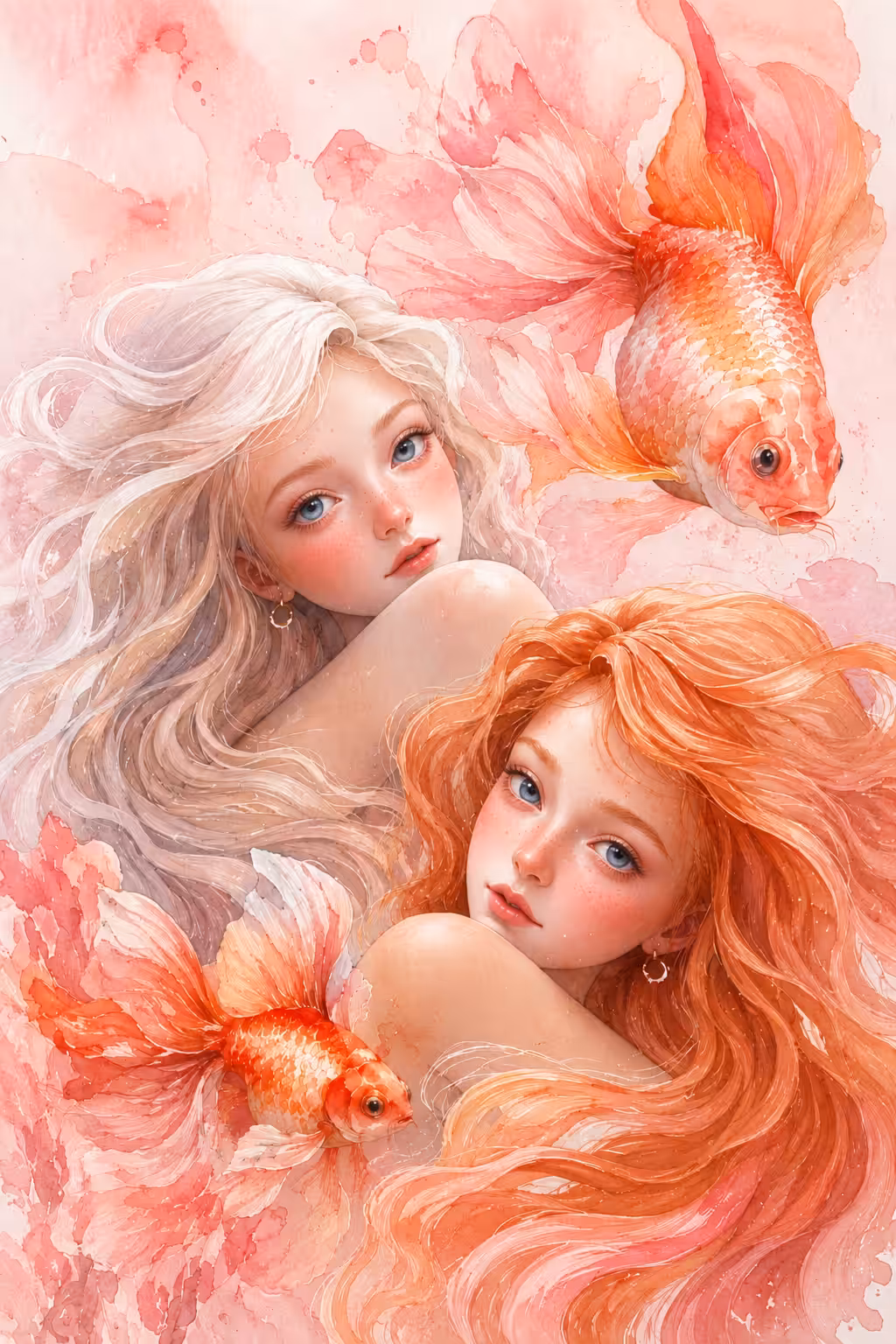 IN MY MIND : 🌊🪸Sea’s Enchanted Twins🪸🐚