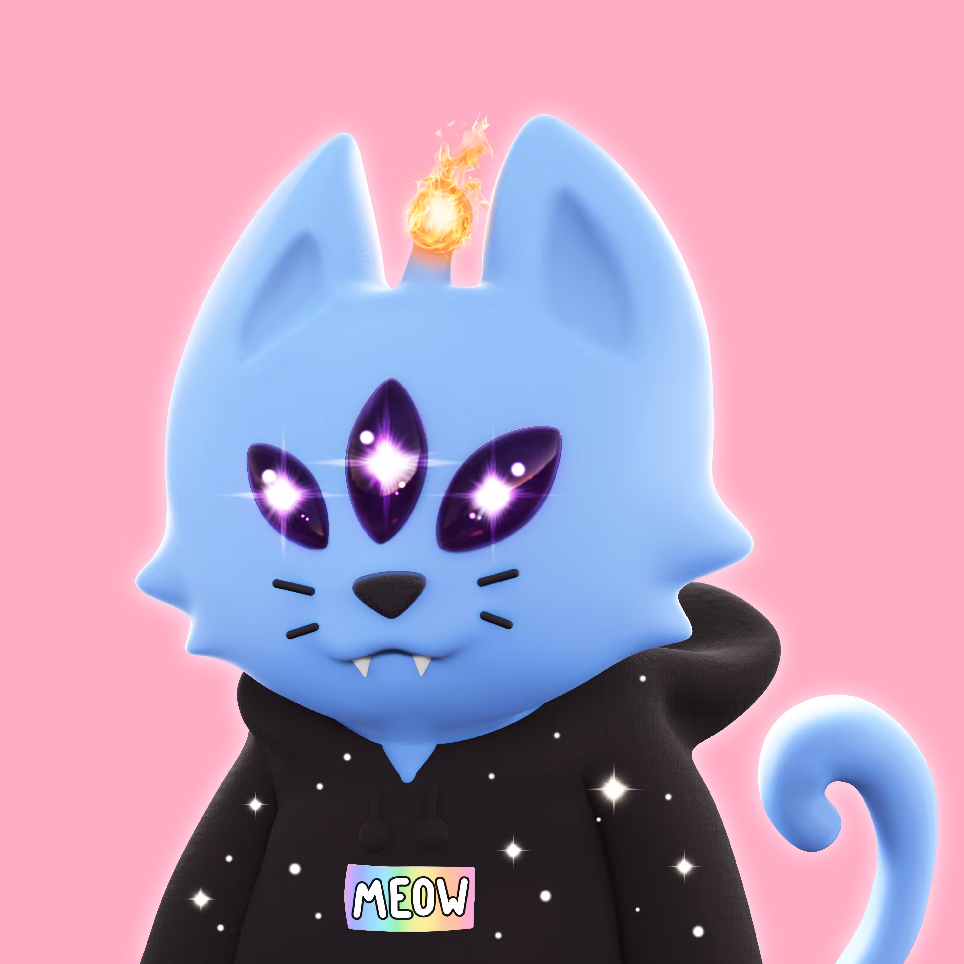 3D Cosmic Cats #4490