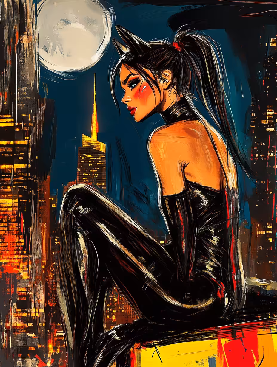 Illustrations: Catwoman