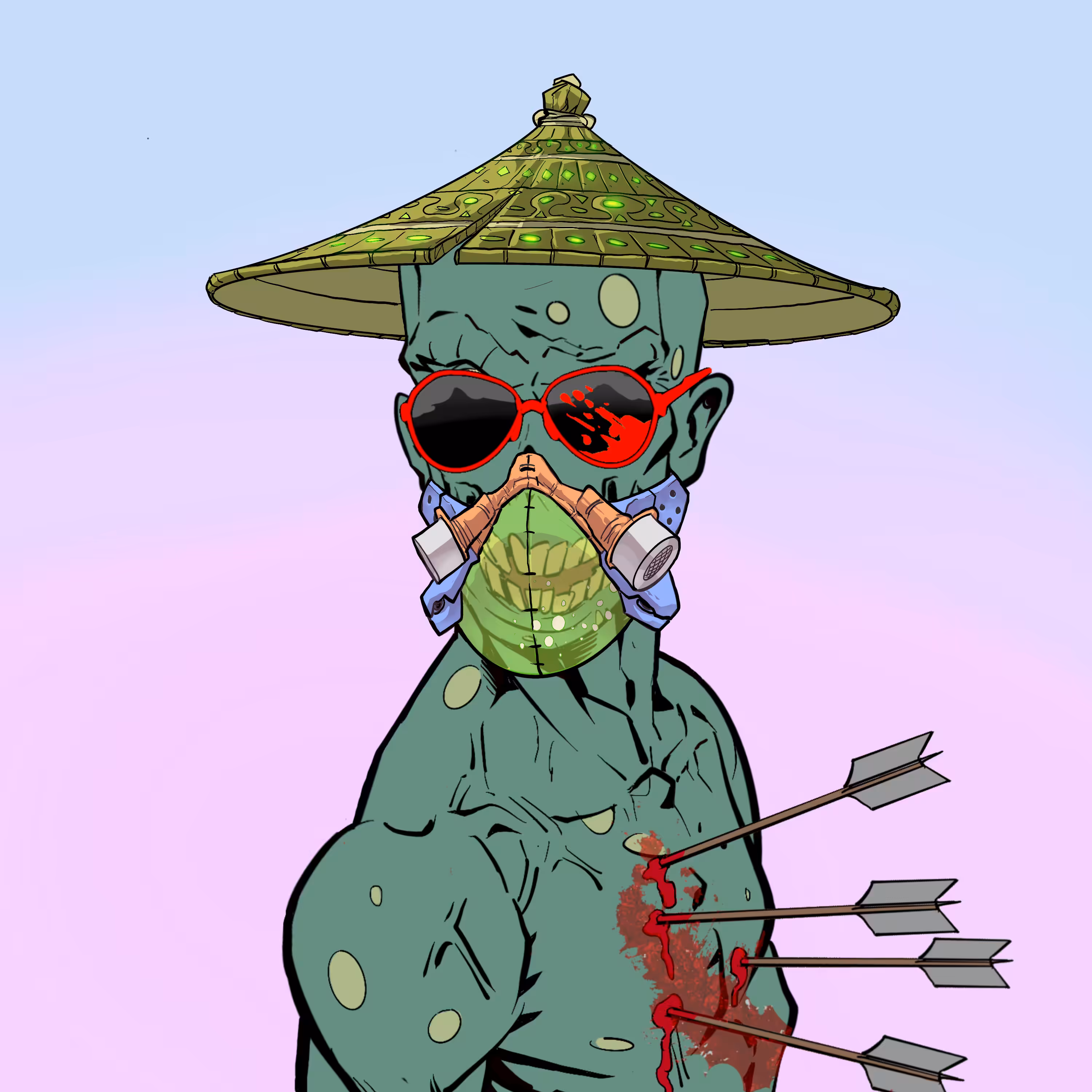GlieseZombiesPFPs: GlieseZombiePFP #667