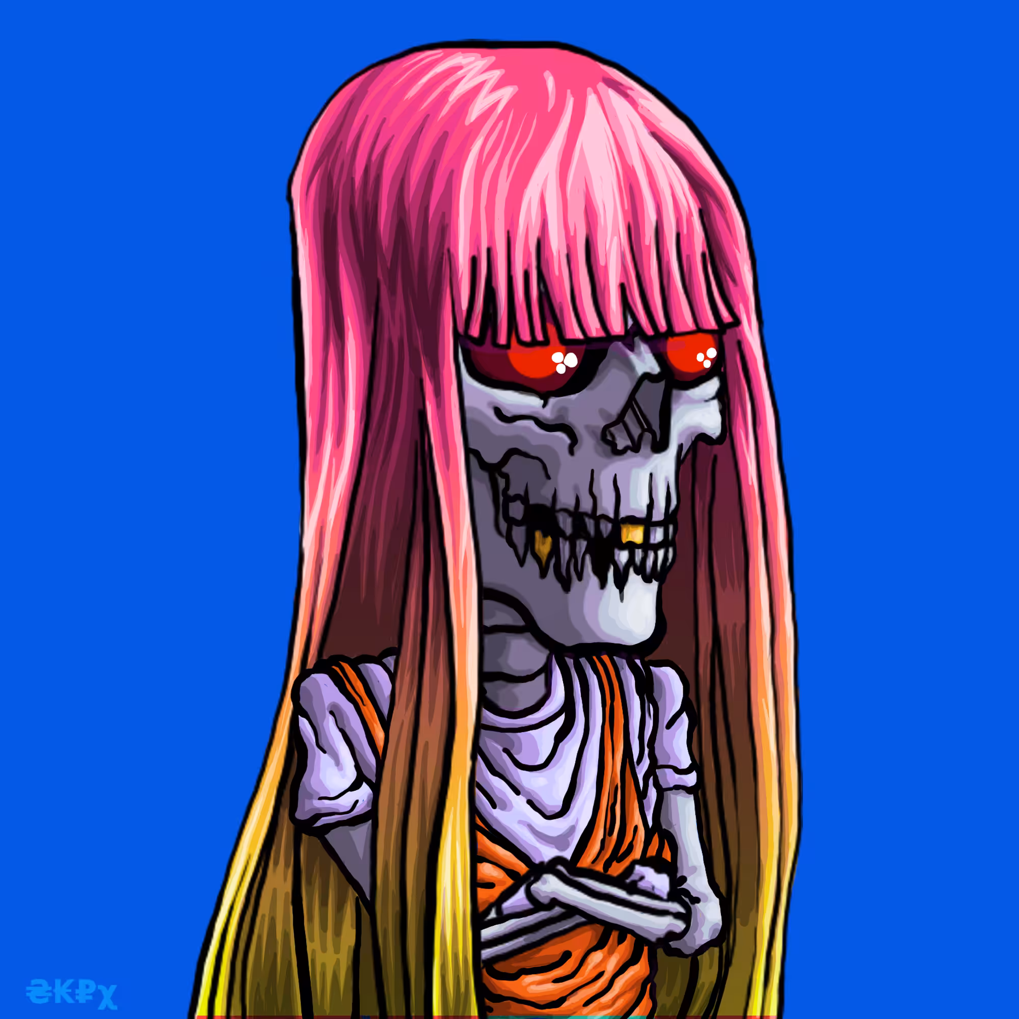 Skulls Casual Portrait #16