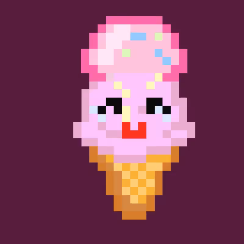 Pixel Ice cream #8
