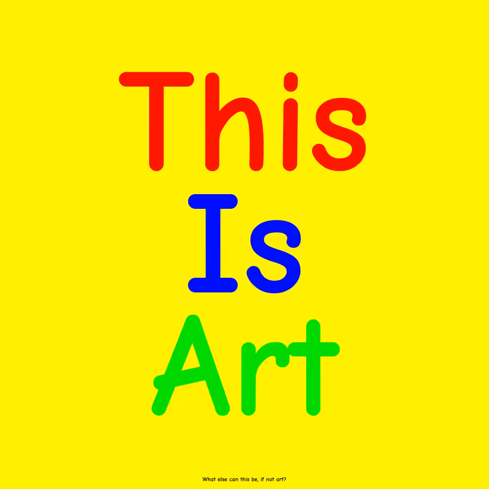 This Is Art Too