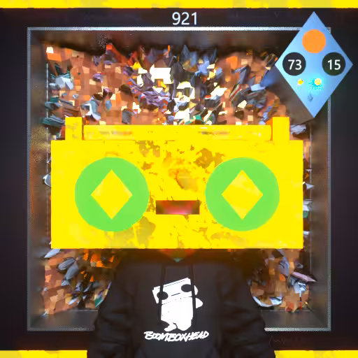 Boomboxhead 921