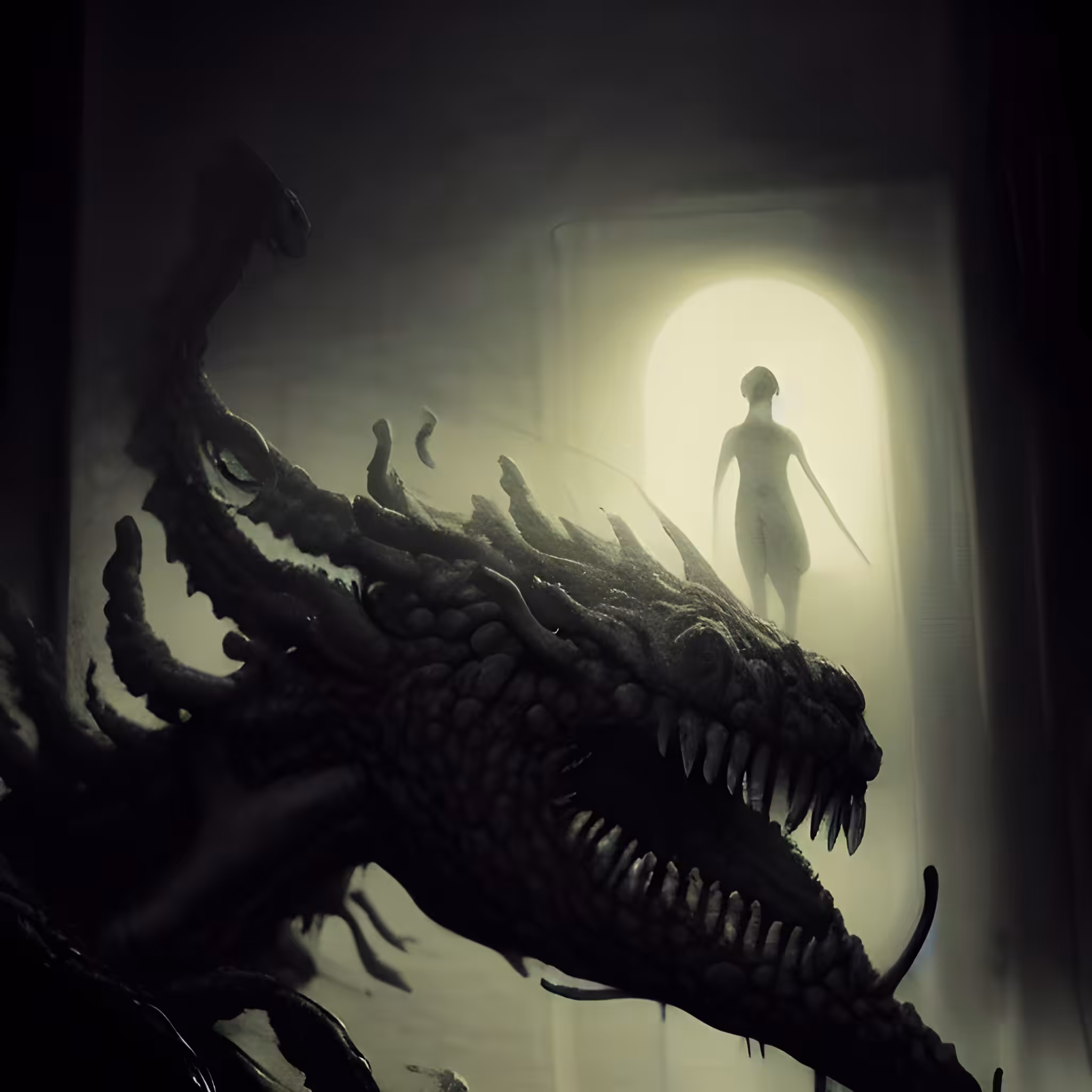 lurking in the dark