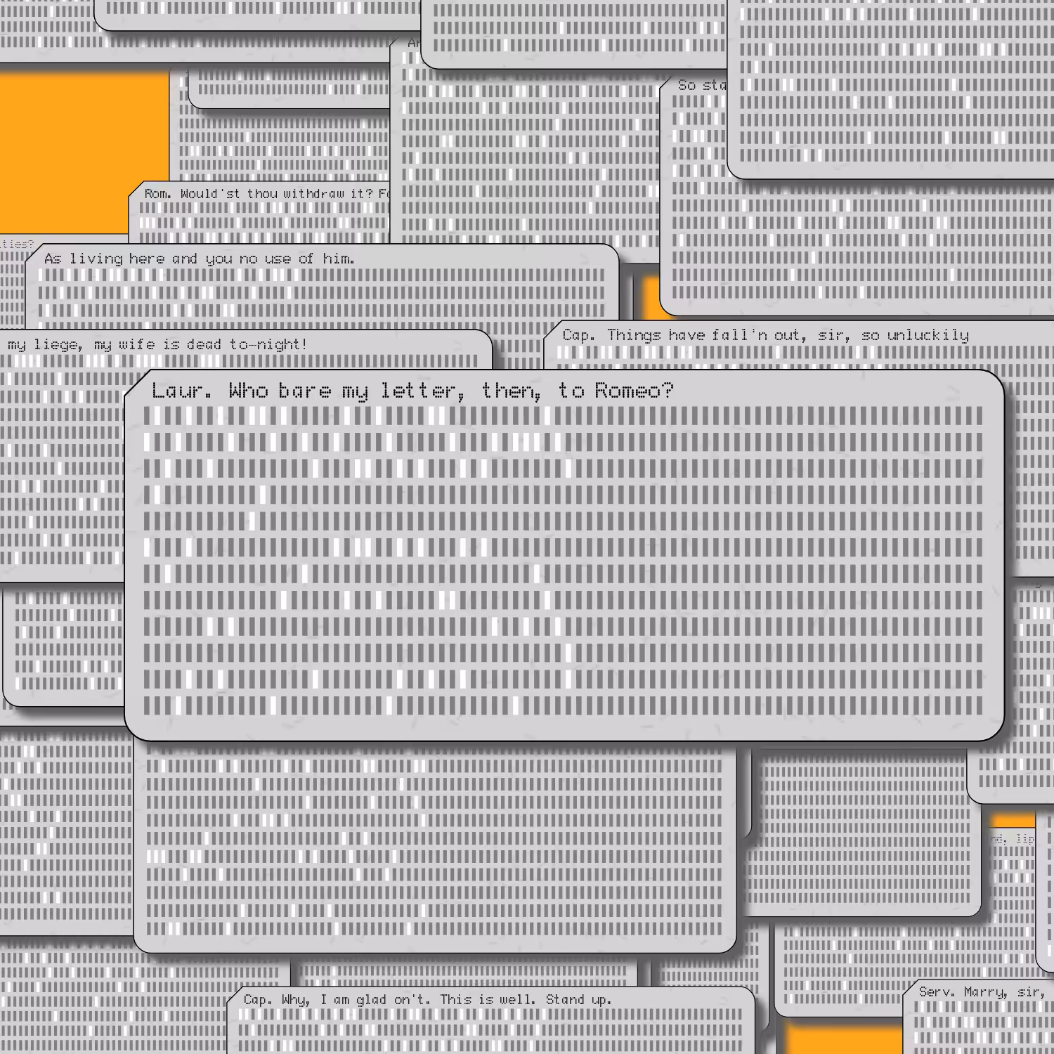 Romeo and Juliet on Punched Cards (Free) #118