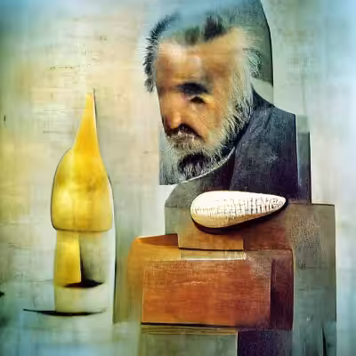Portrait of Constantin Brâncuși