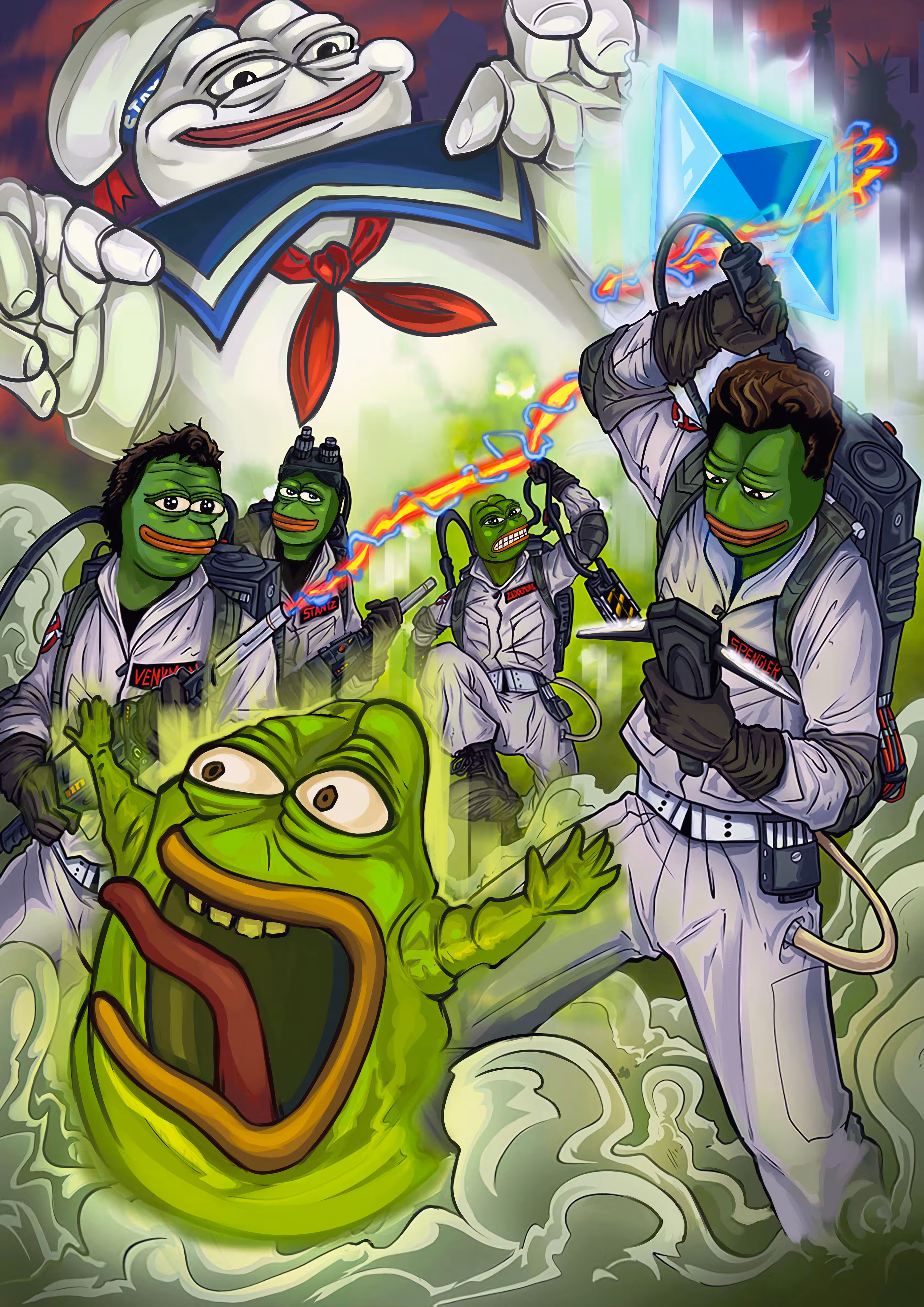 👻 Pepe Ghostbusters 👻