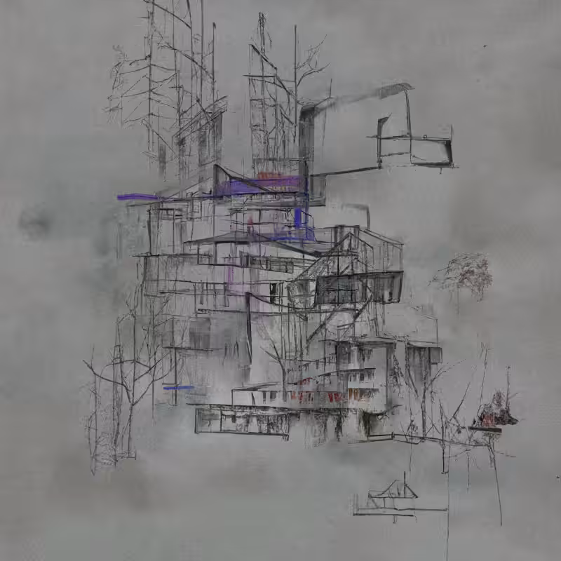 Impossible Neuro-Architecture #118