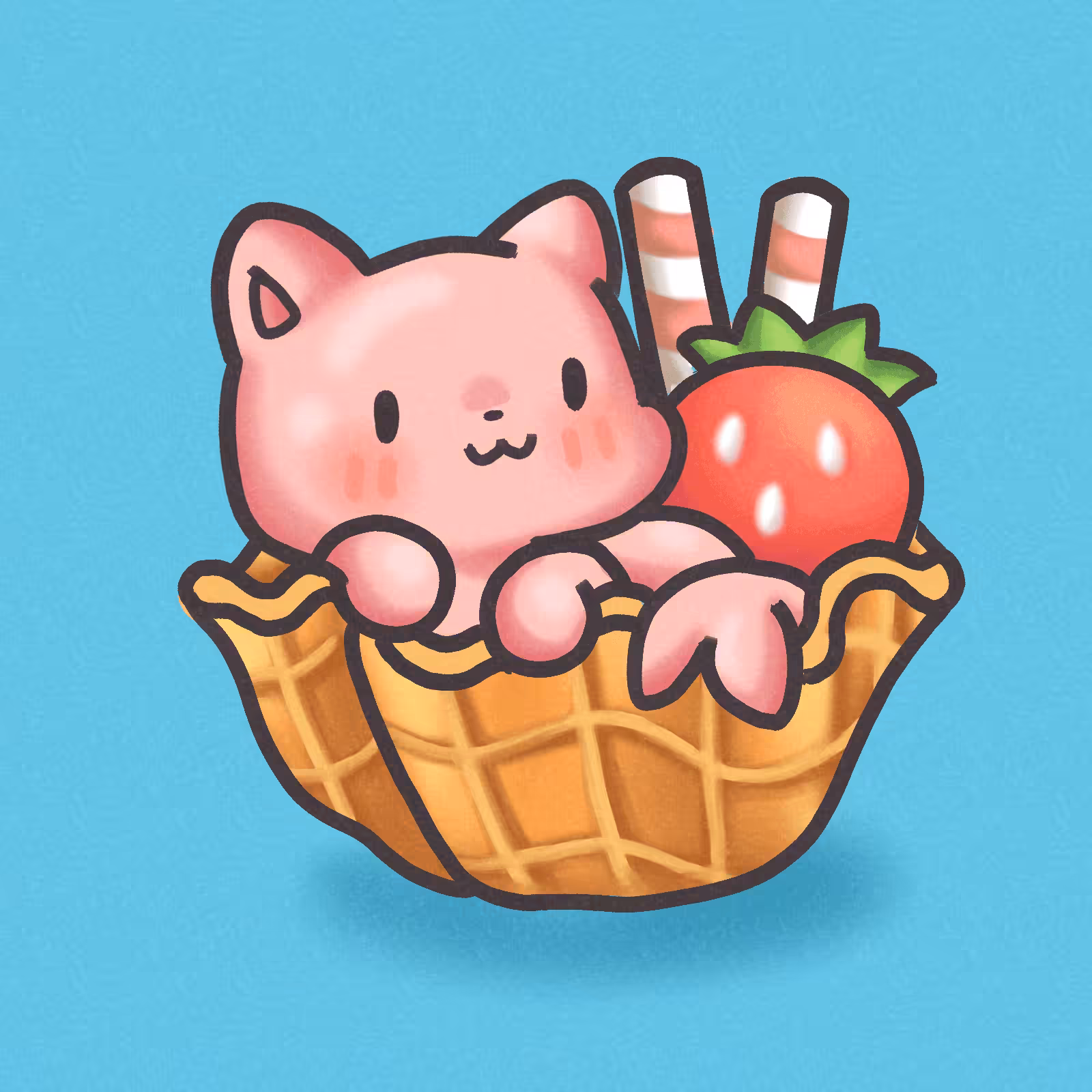 Jaboo strawberry ice cream #037