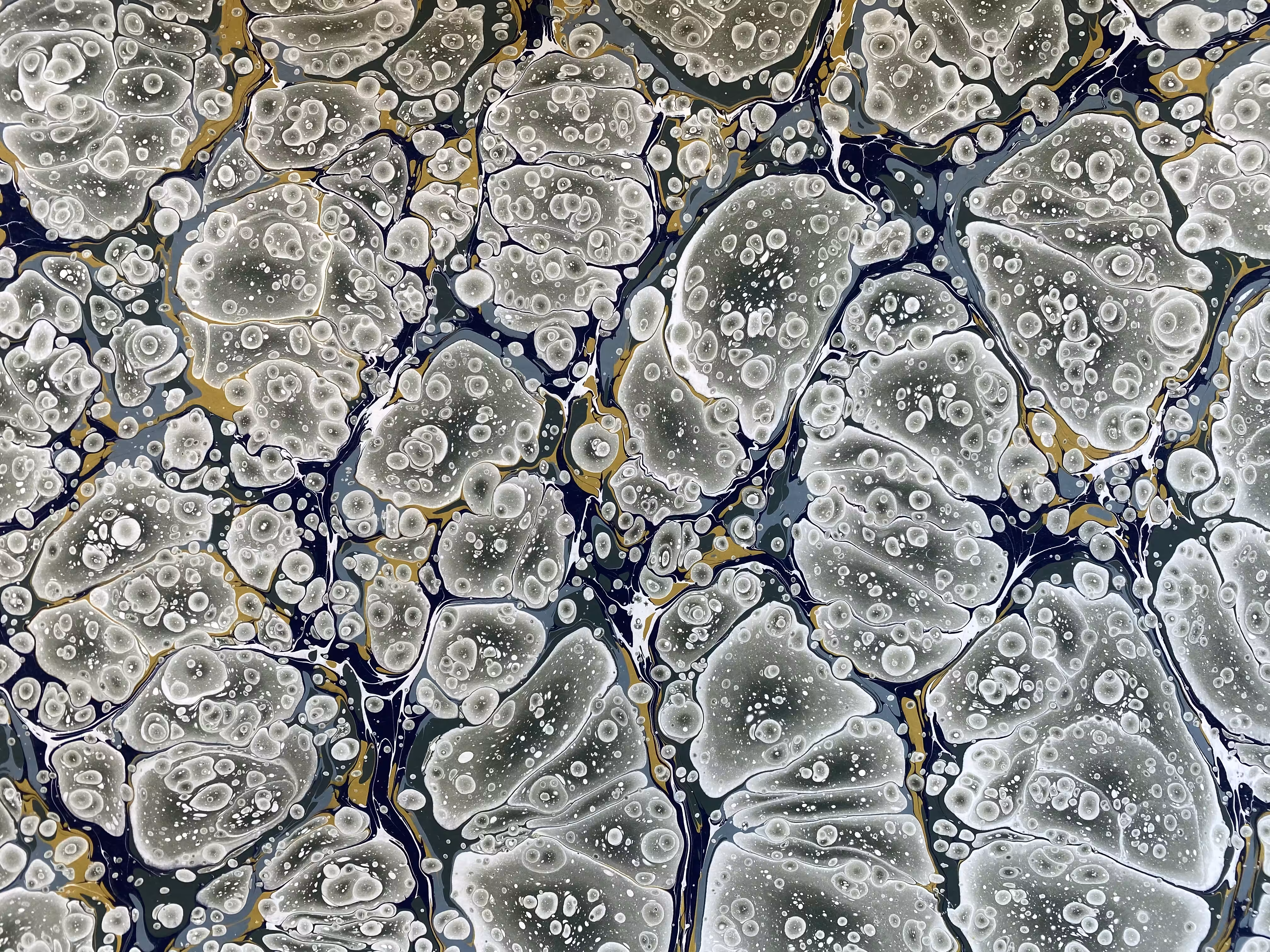 Battal Ebrû / Marbling Art #13