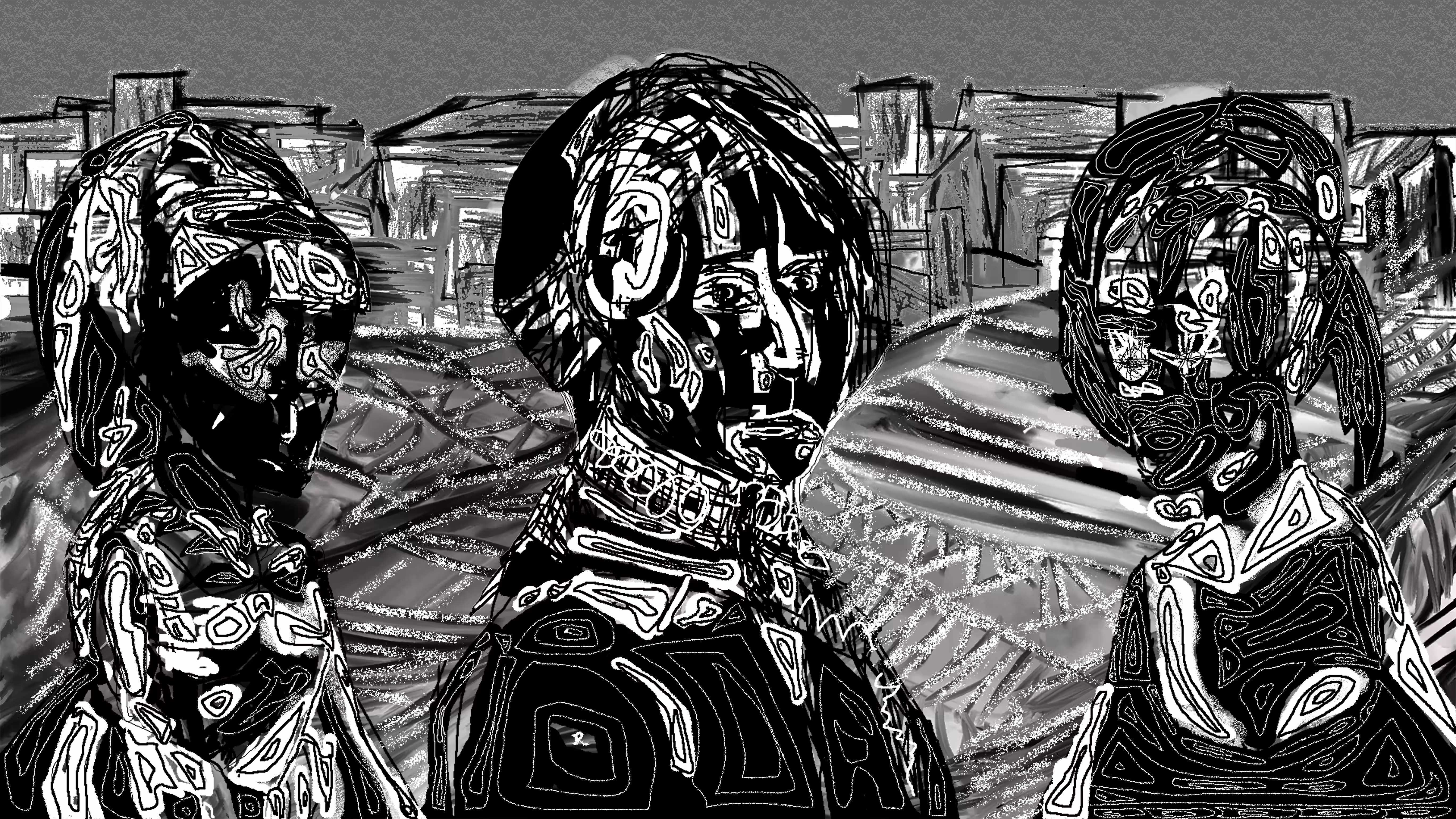 DR0P5 0F L1GH7 4L0NG 7H3 D1G174L P47H: Ana, Wiliam and Amanda