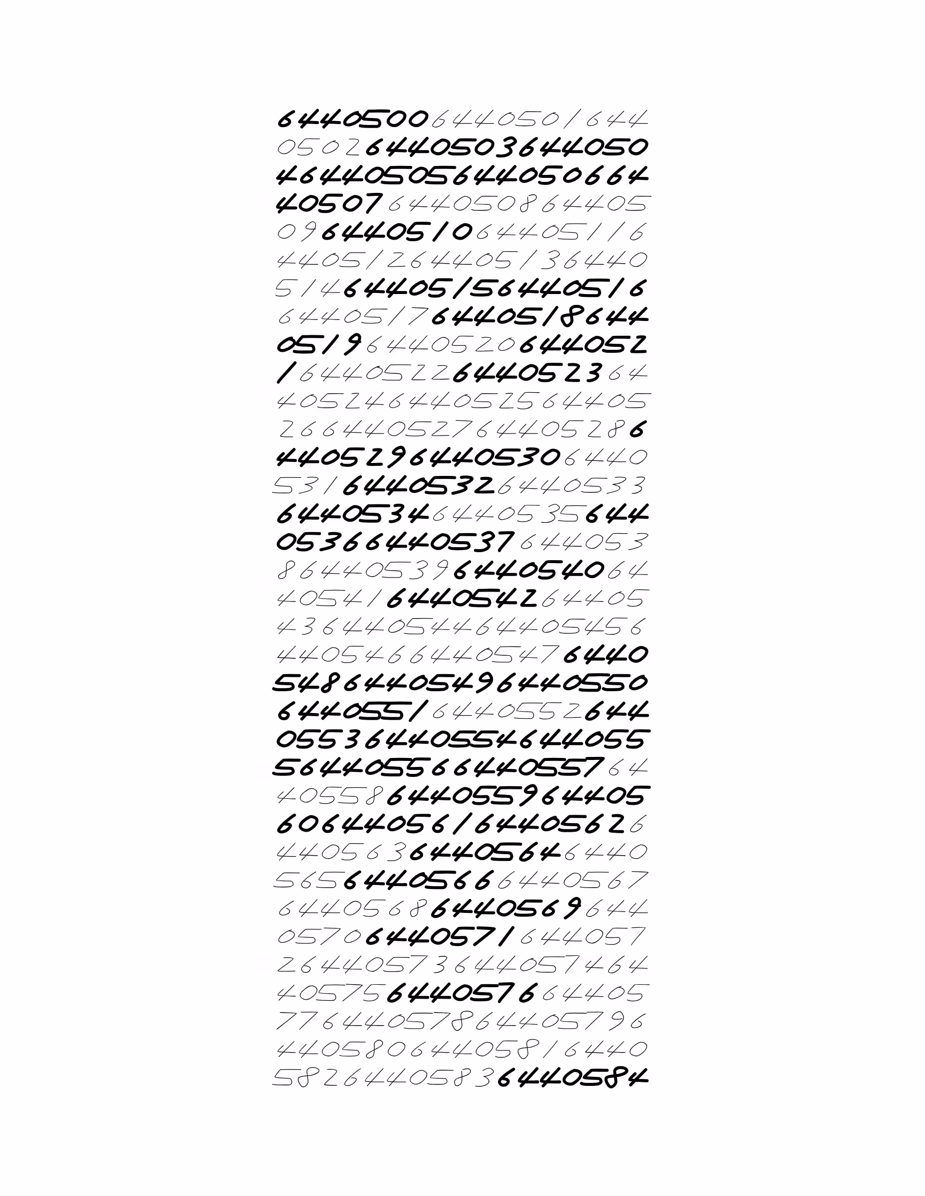 Endless (5,607,250 to Infinity) #2862