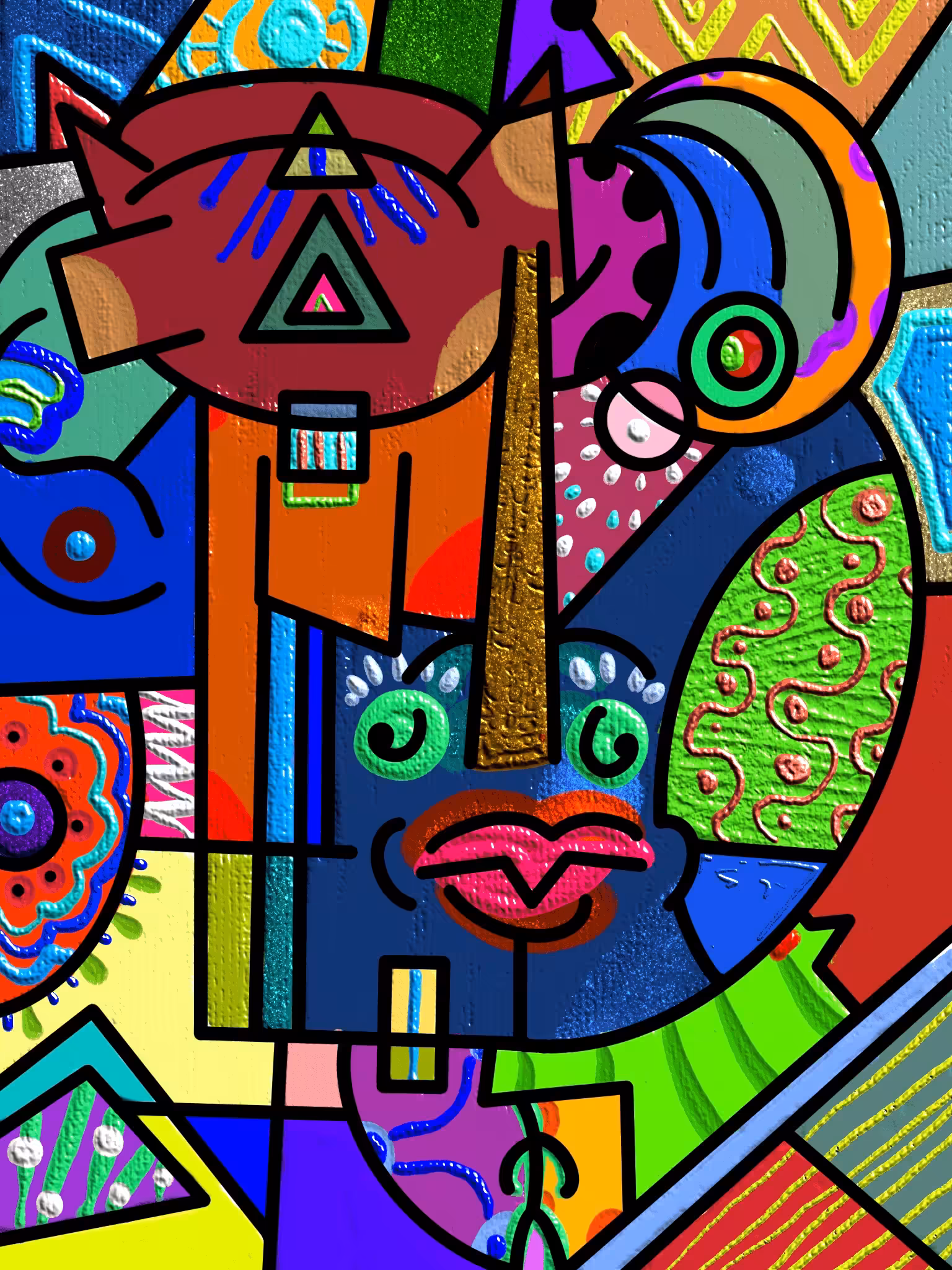 The Colorful MetaHuman by Jacob M