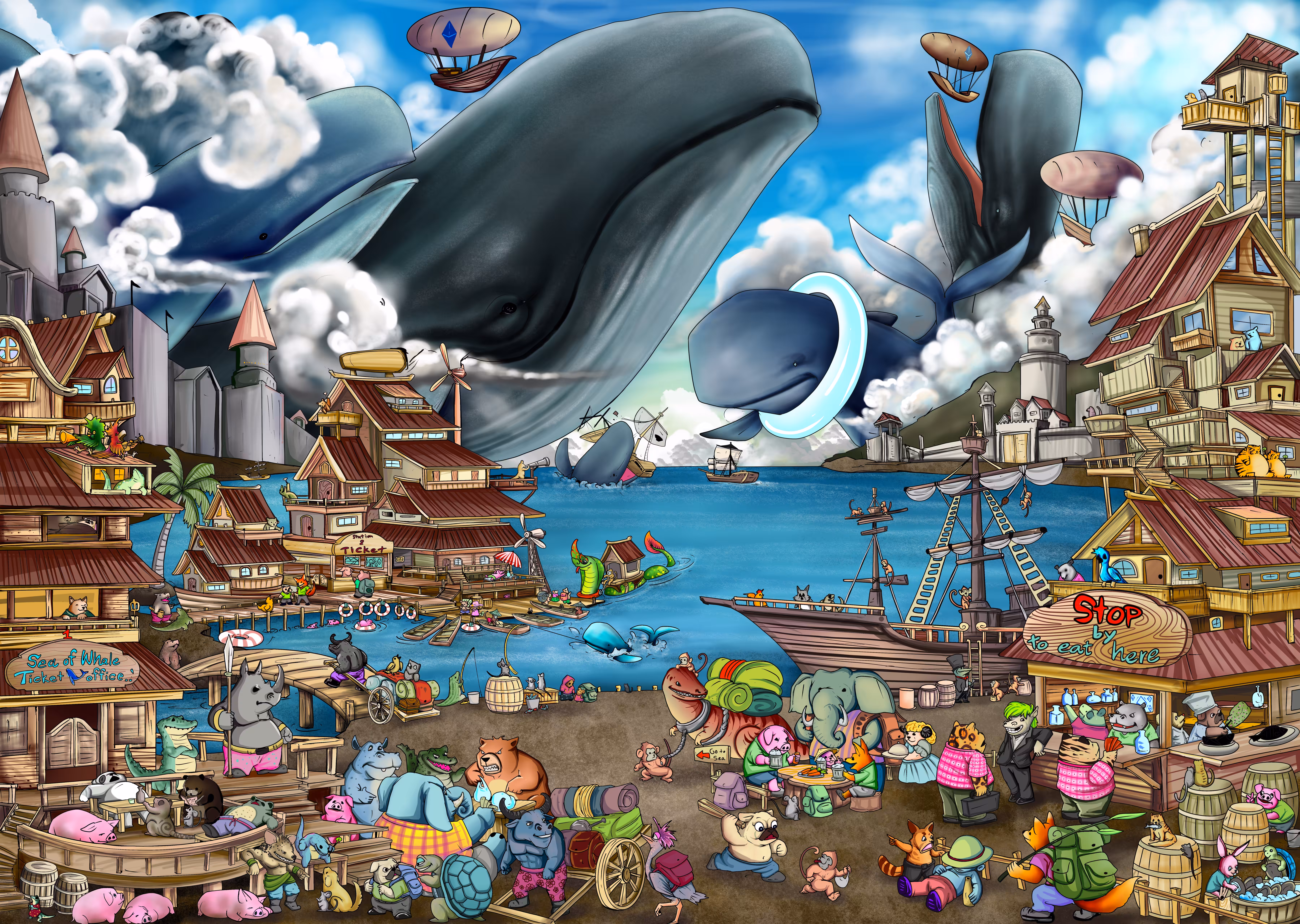 The last city before the sea