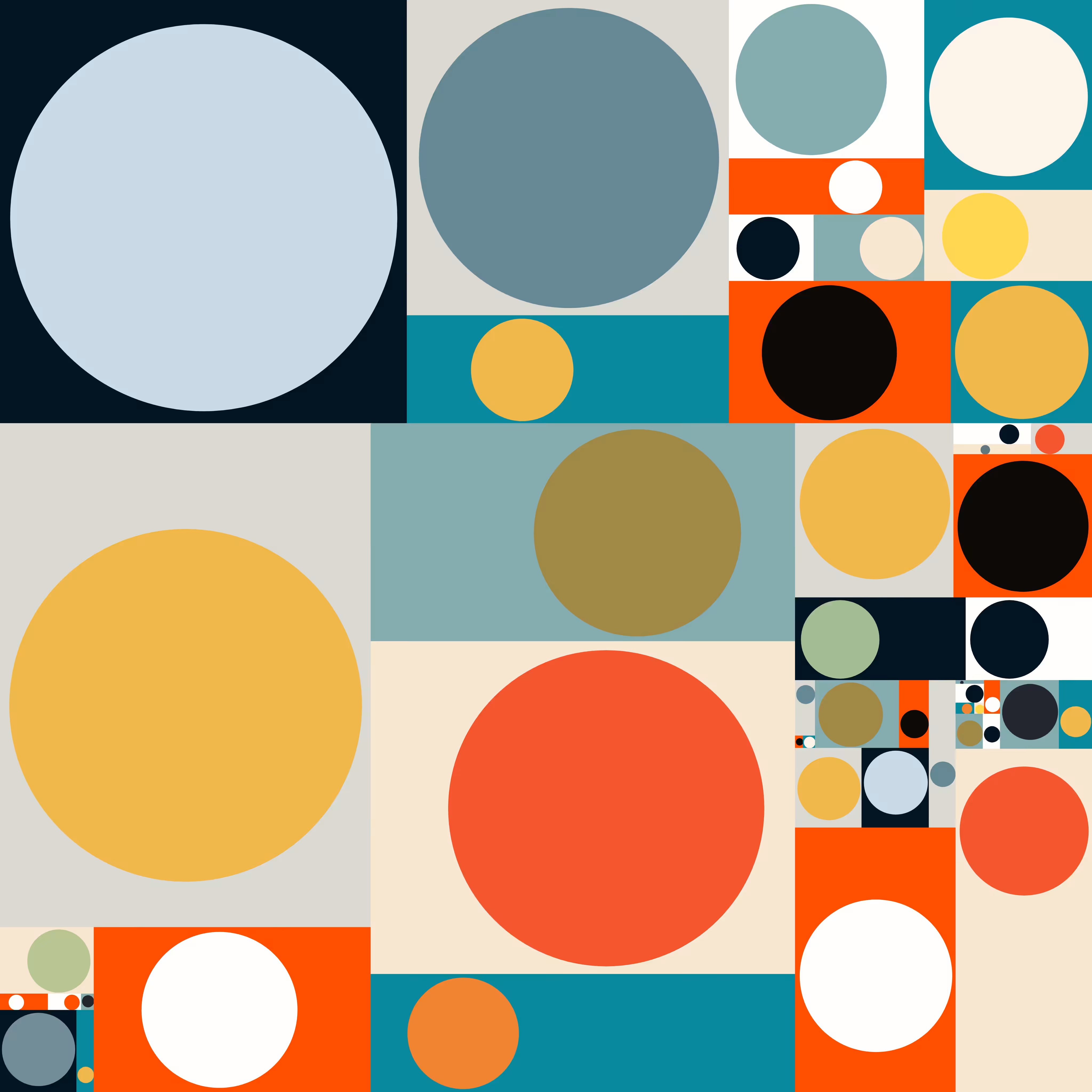 An Increasing Series Of Dots #48