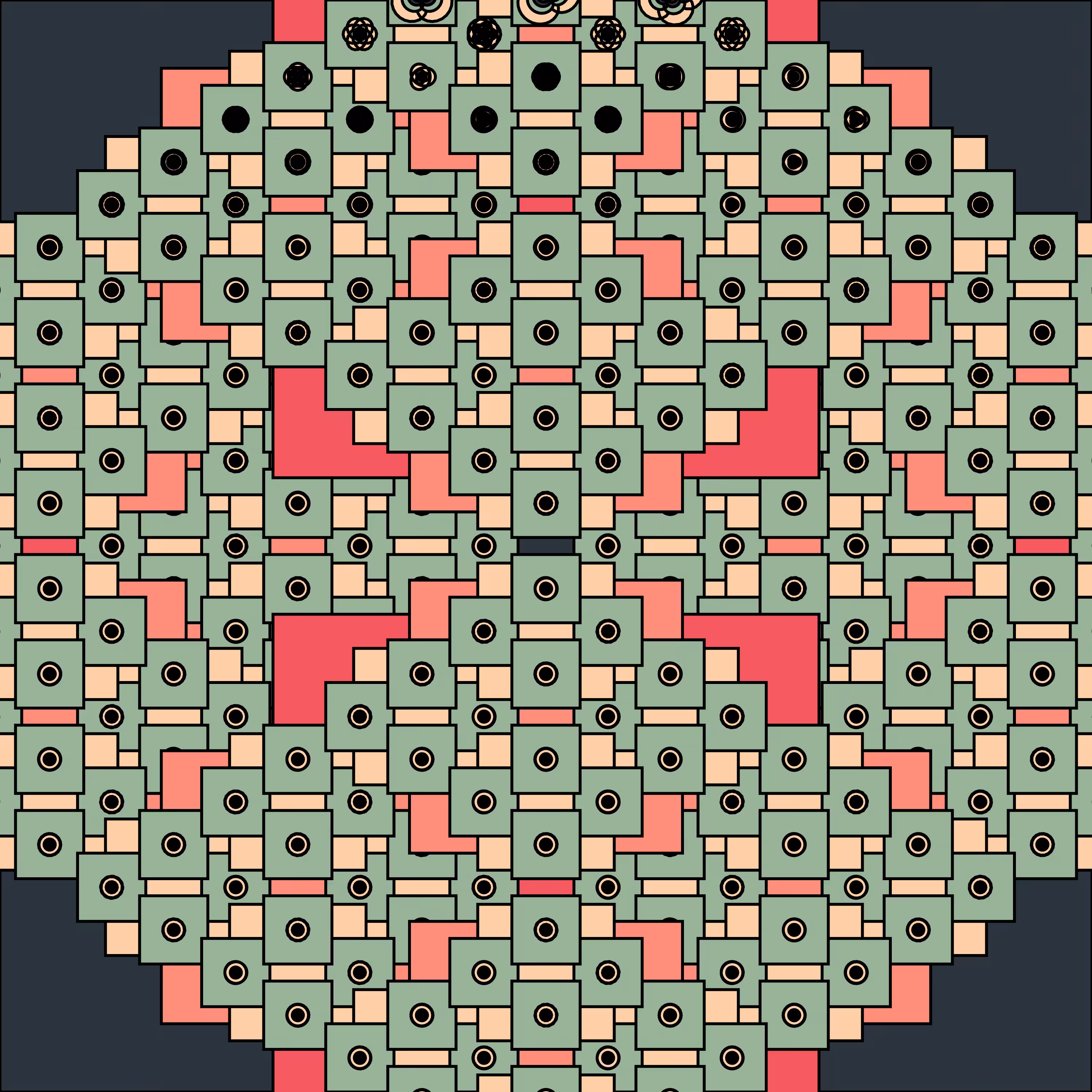 10 patterns 10 palettes #14