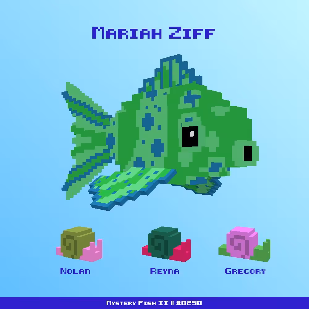 Mariah Ziff :: Mystery Fish 0250/1000
