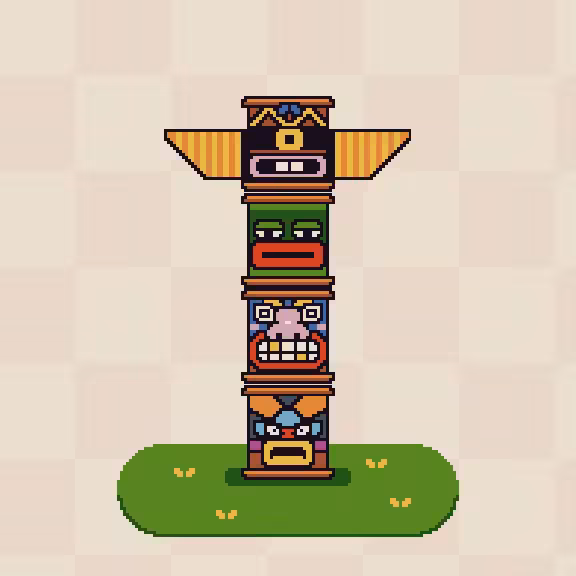 Tiki Totem #19