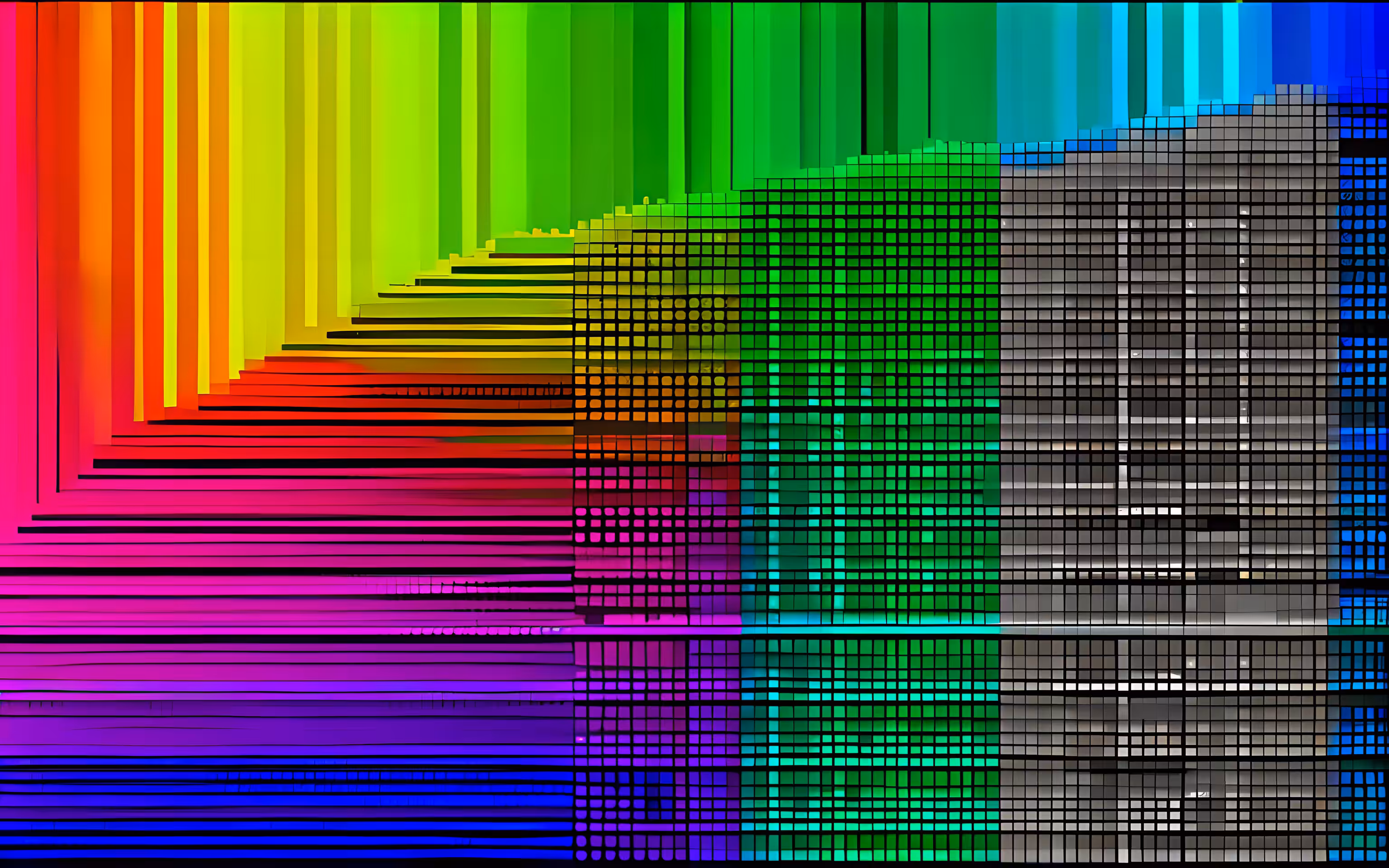 AI imagines famous generative artworks #68