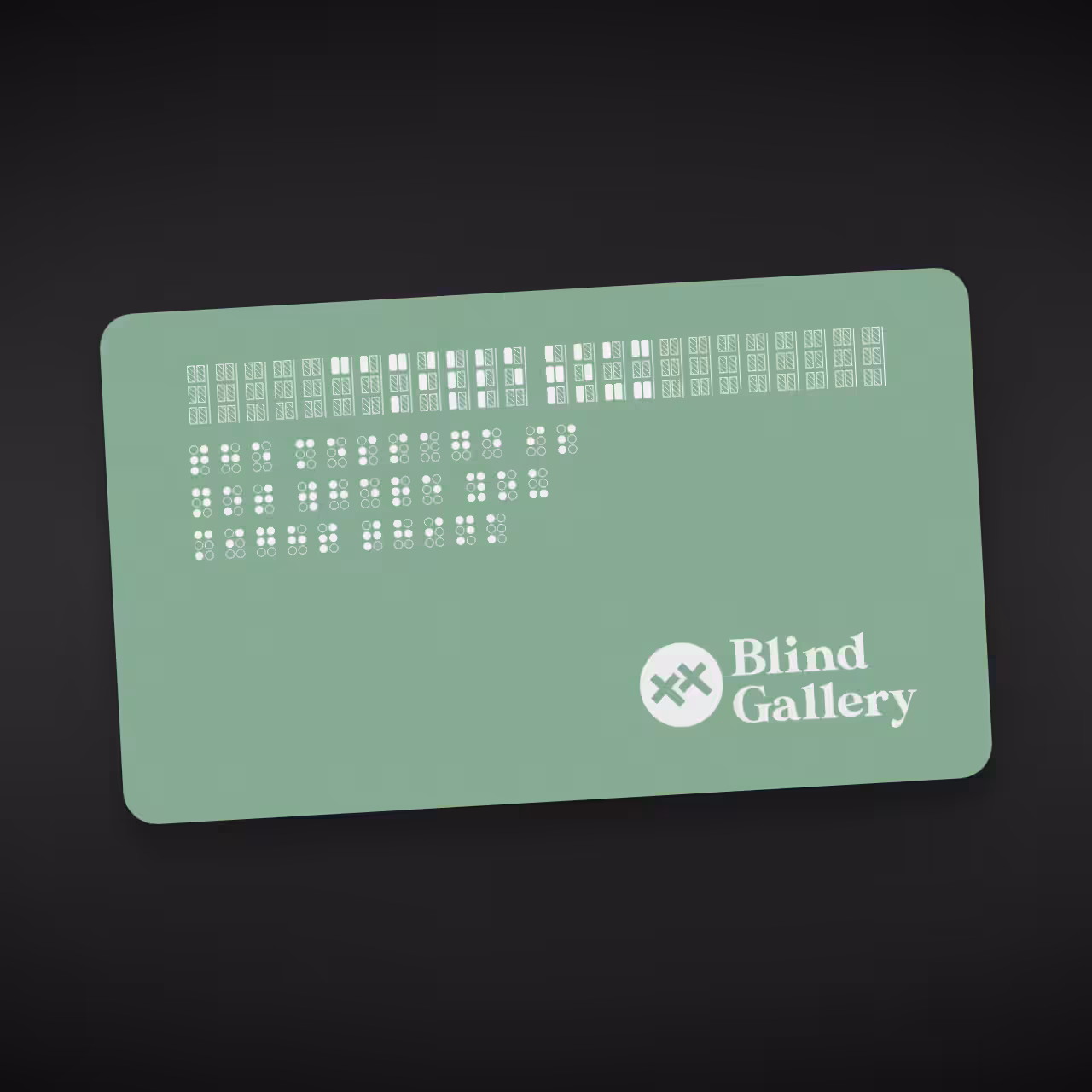 Blind Gallery Club Membership #289