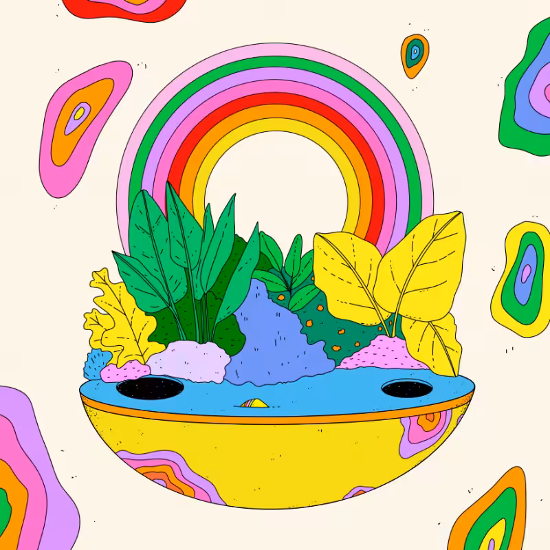 🌈🌴🪐 #83