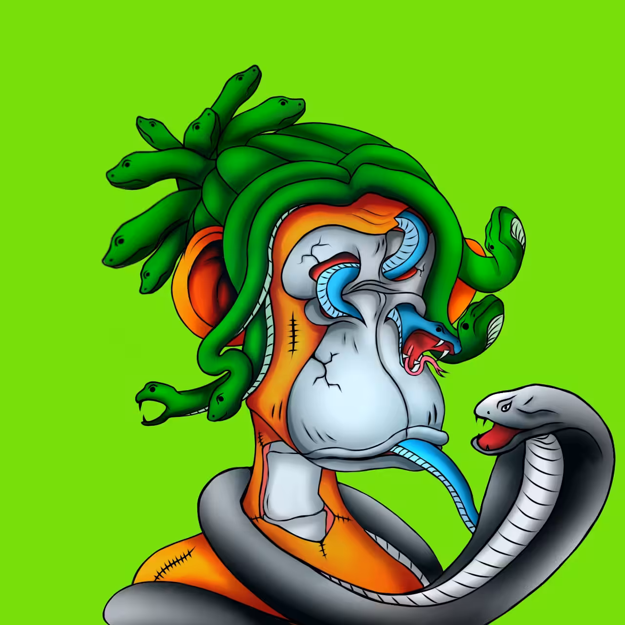 mutant ape medusa