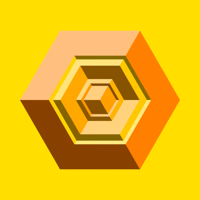 Hexagones - Art for Bots #60