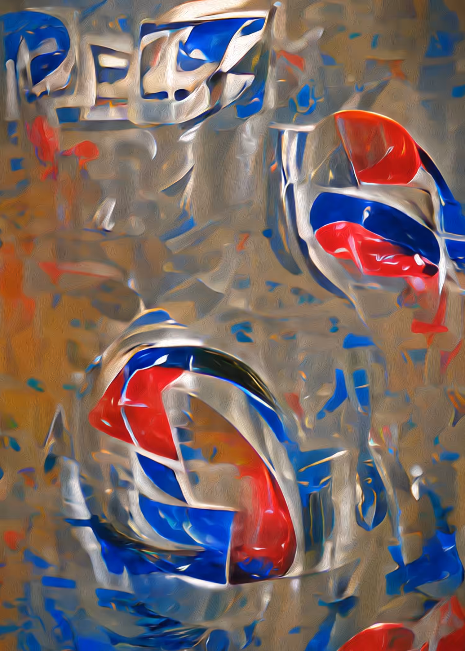 I dropped my Pepsi
