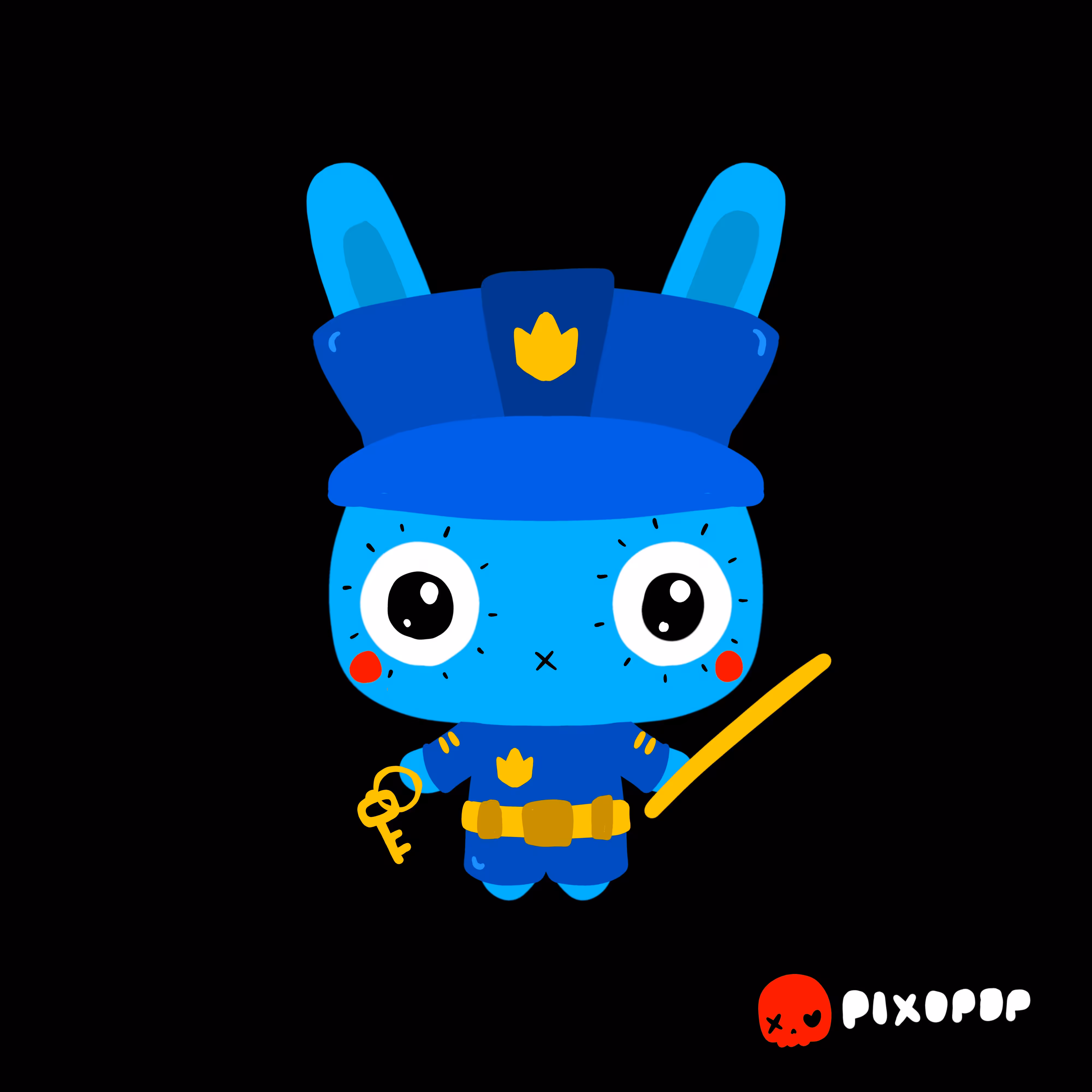 PIXOPOP CUTIES: Stitch Bunny #98