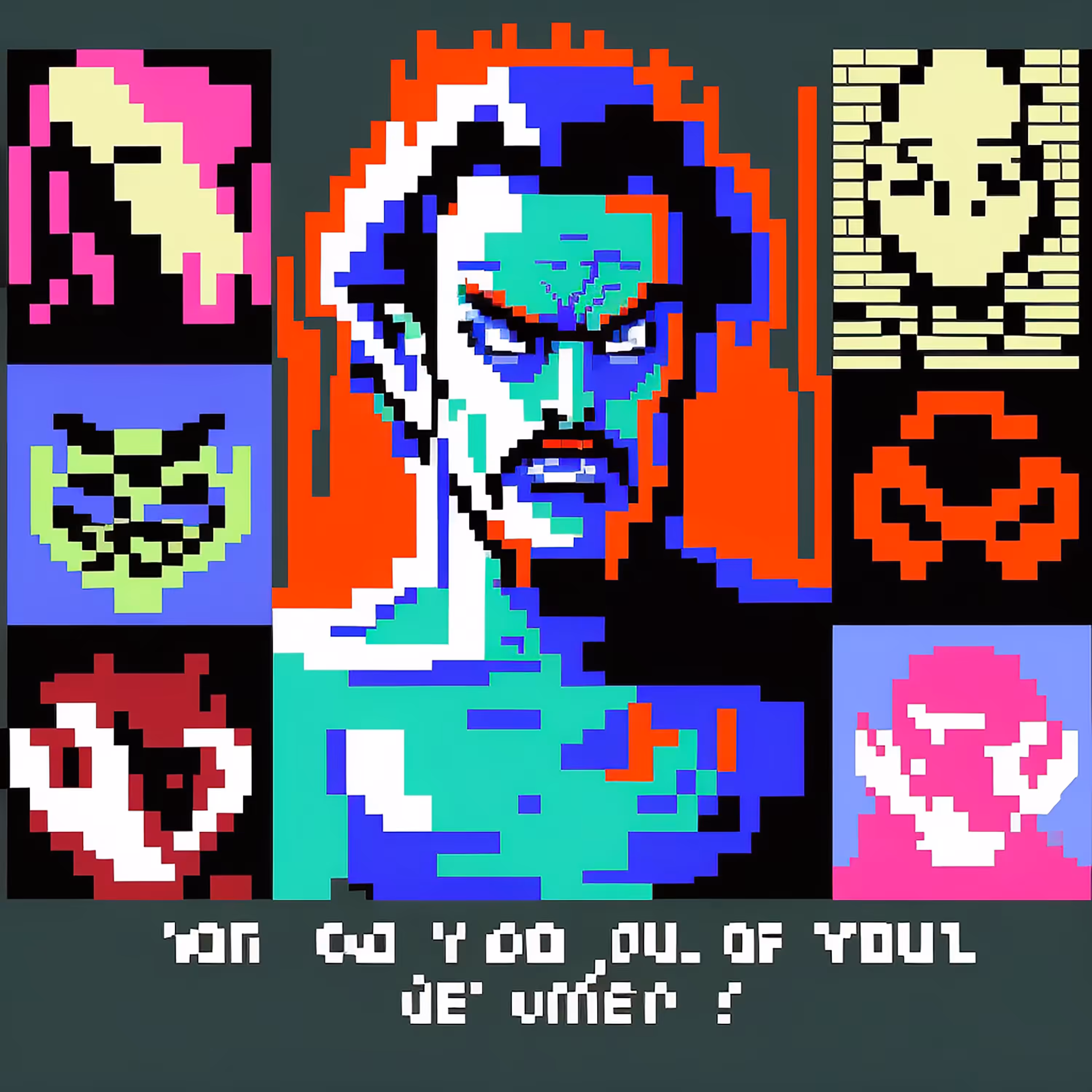Pixel Game Posters #55