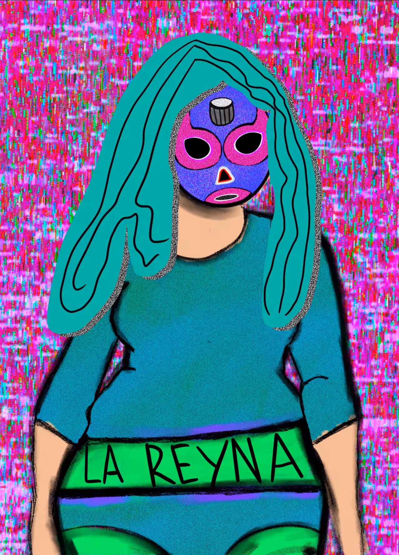 NFT luchadora #15