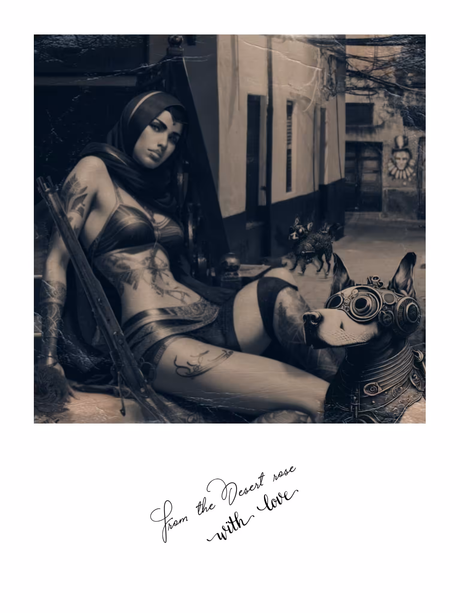 From the desert rose with love