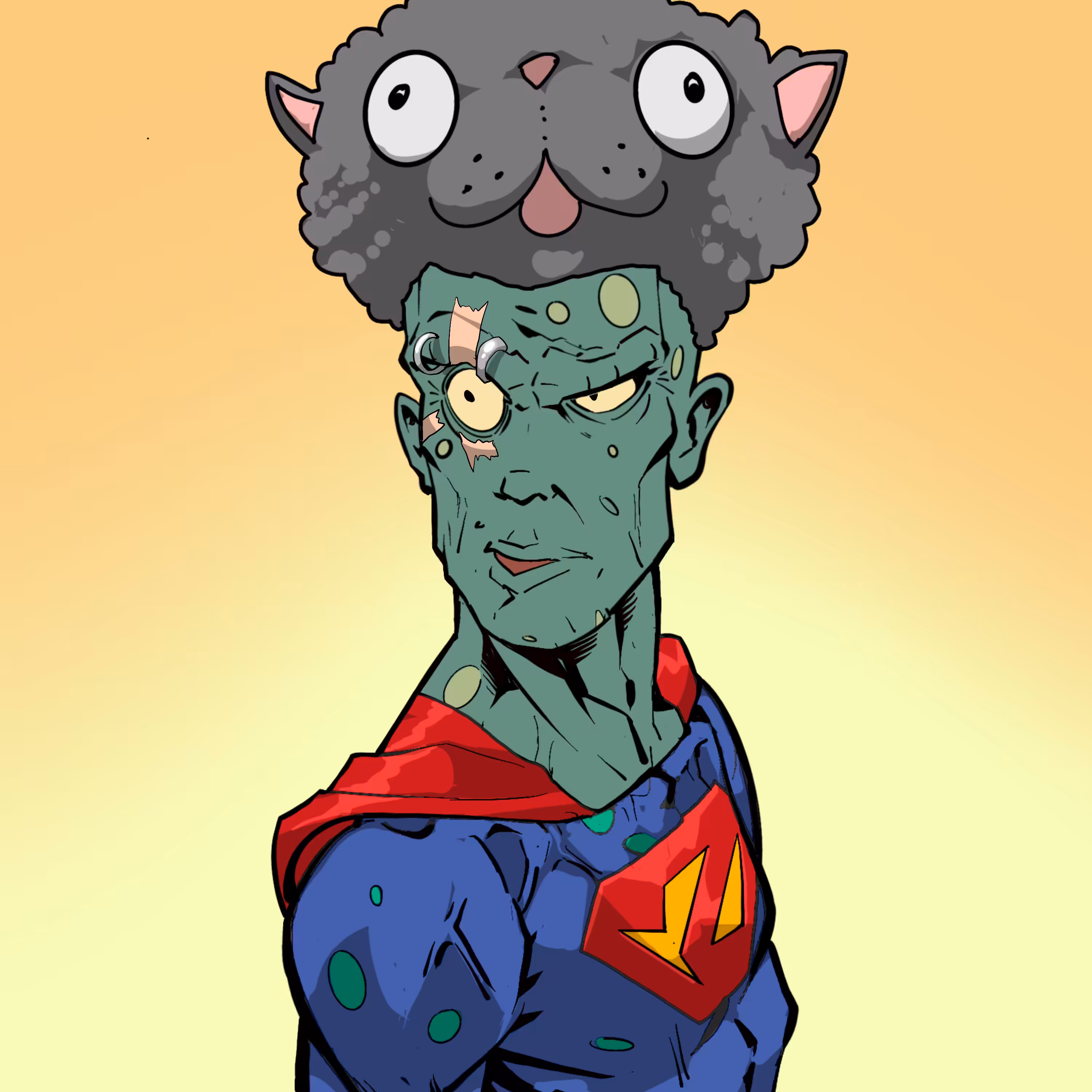 GlieseZombiesPFPs: GlieseZombiePFP #1136