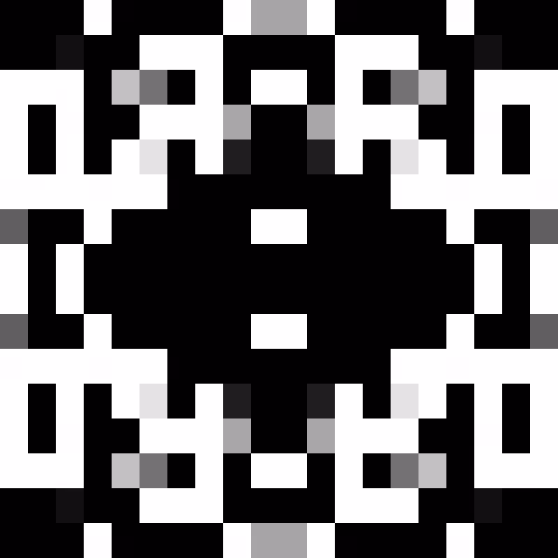 QR Glyphs Invaders #19