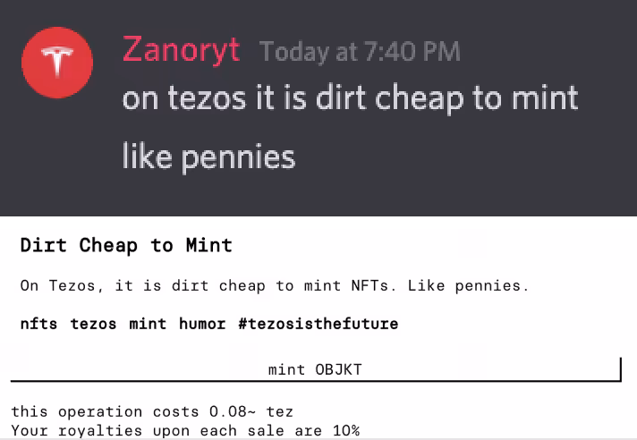 Dirt Cheap to Mint