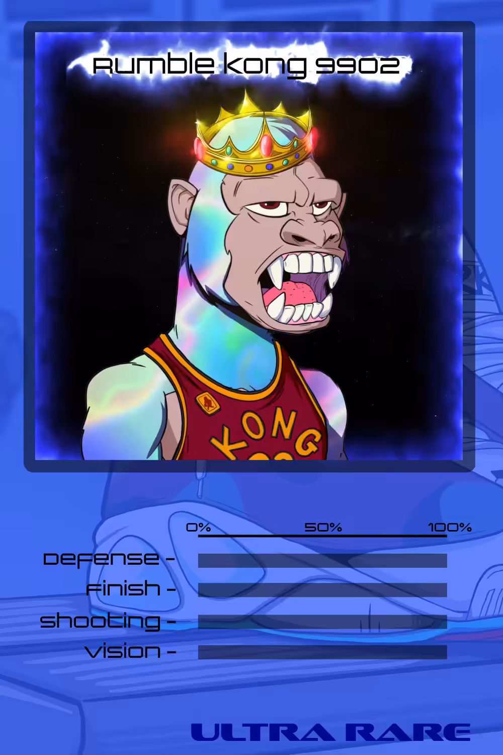 Rumble Kong #9902 Card - UltraRare